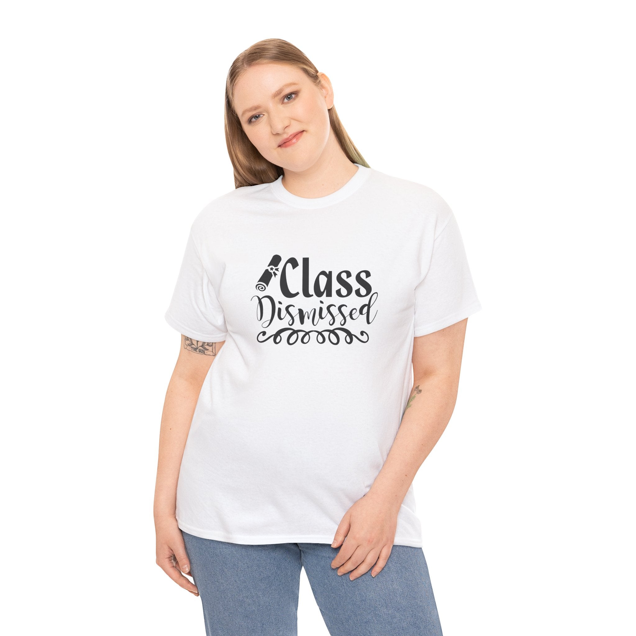 CLASS DISMISSED T-SHIRT | TEACHER SUMMER BREAK SHIRT | LAST DAY OF SCHOOL SHIRT | CR8TIVE DESIGNS