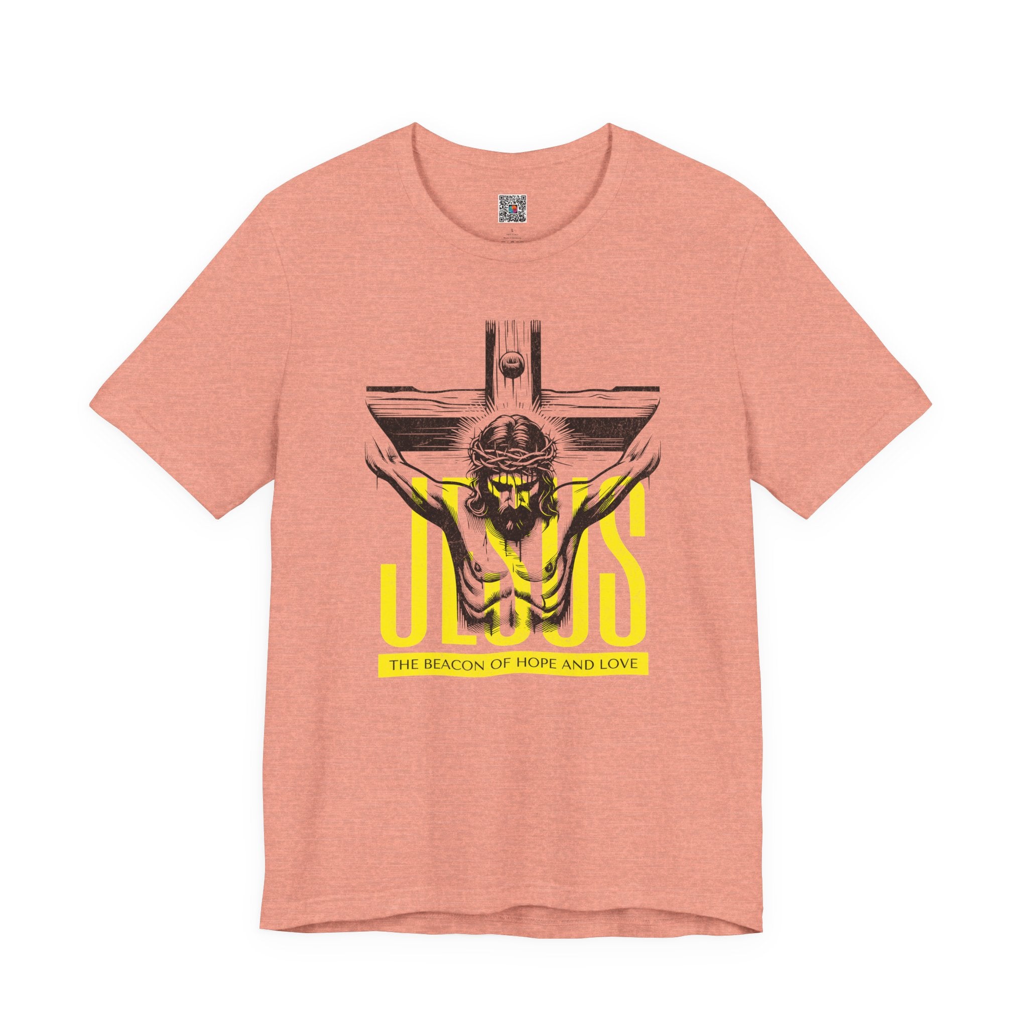 Jesus Crucifix Tee | Christian Graphic T‑Shirt | Cr8tive Designs