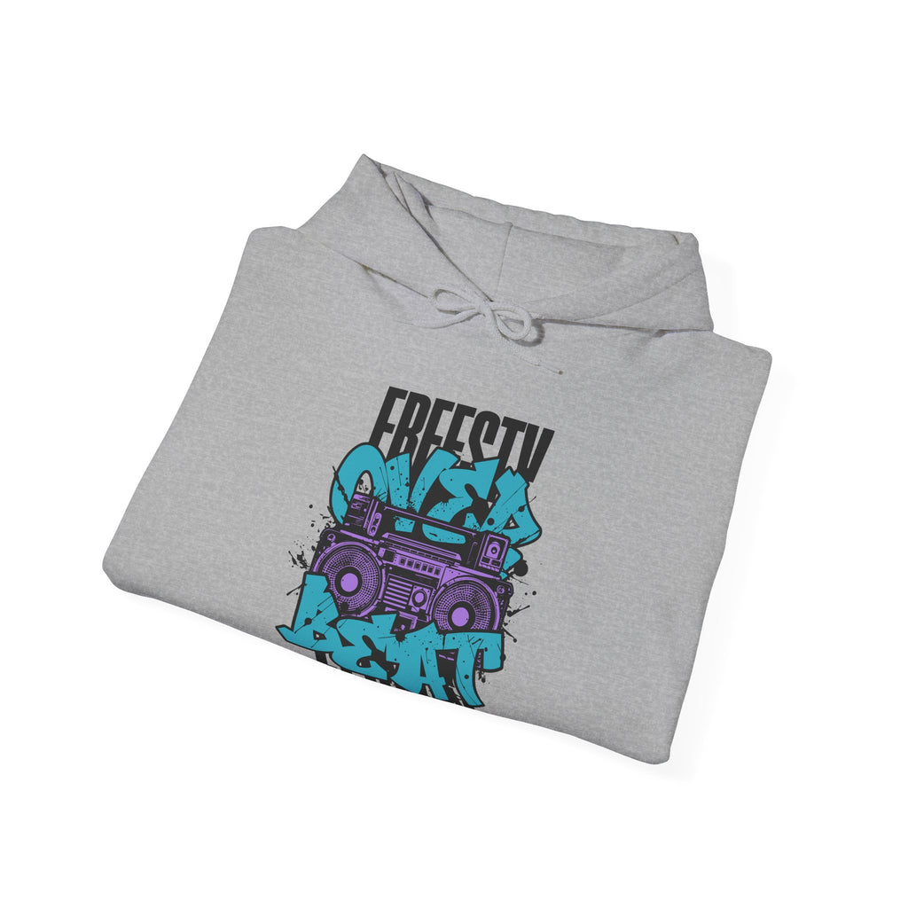 Freestyle Beat Flowin’ | Retro Hip-Hop Hoodie | Cr8tive Designs
