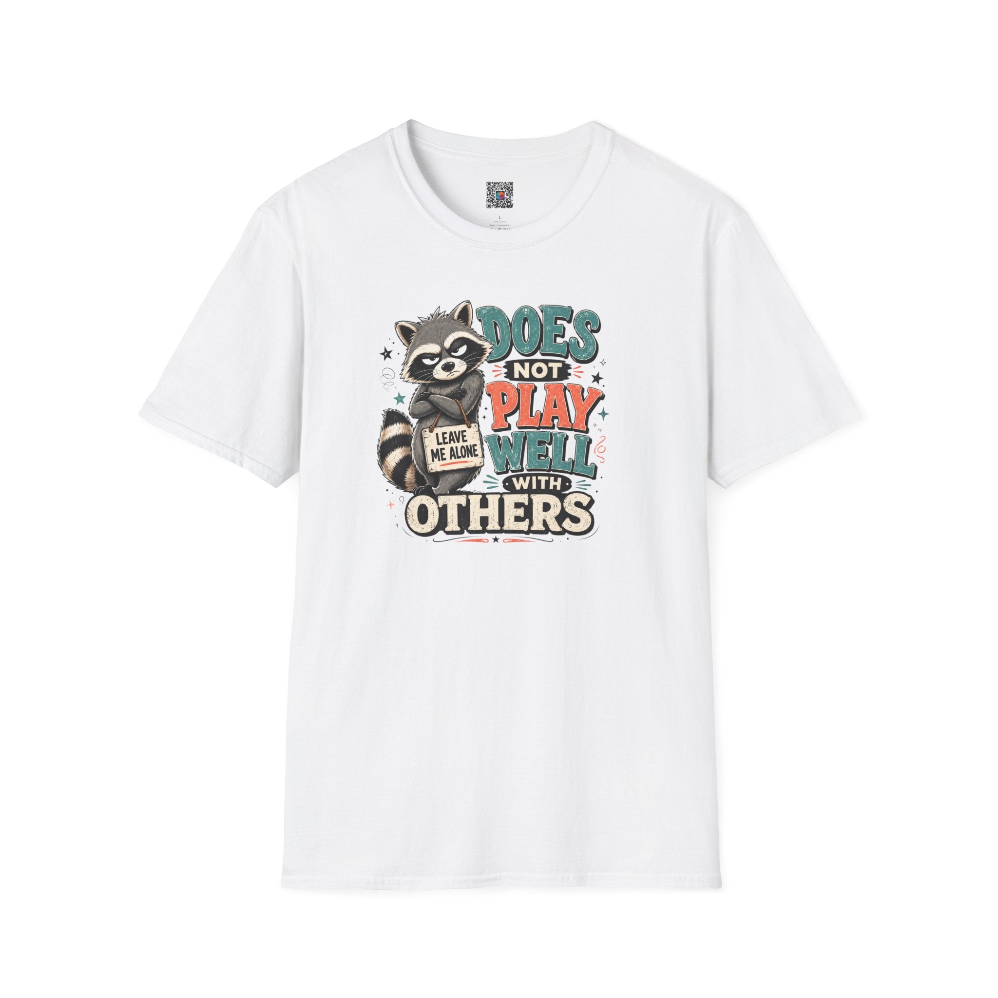Sarcastic Raccoon Graphic Tee | Cr8tive Designs