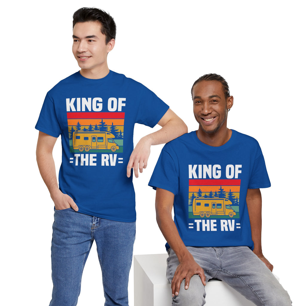 King of the RV | Men’s Camping Tee | Cr8tive Designs