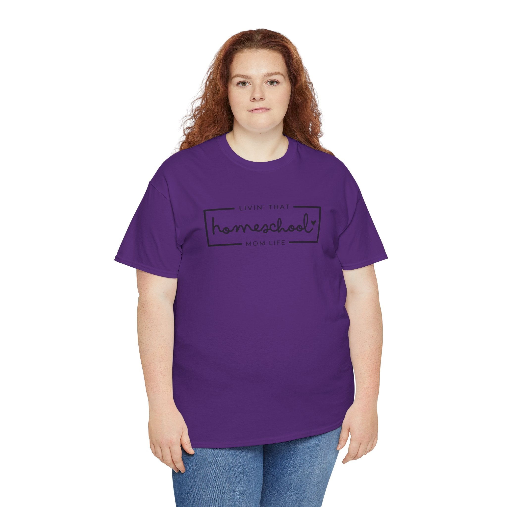 Homeschool Mom Life T-Shirt — "Living That Homeschool Mom Life" Tee