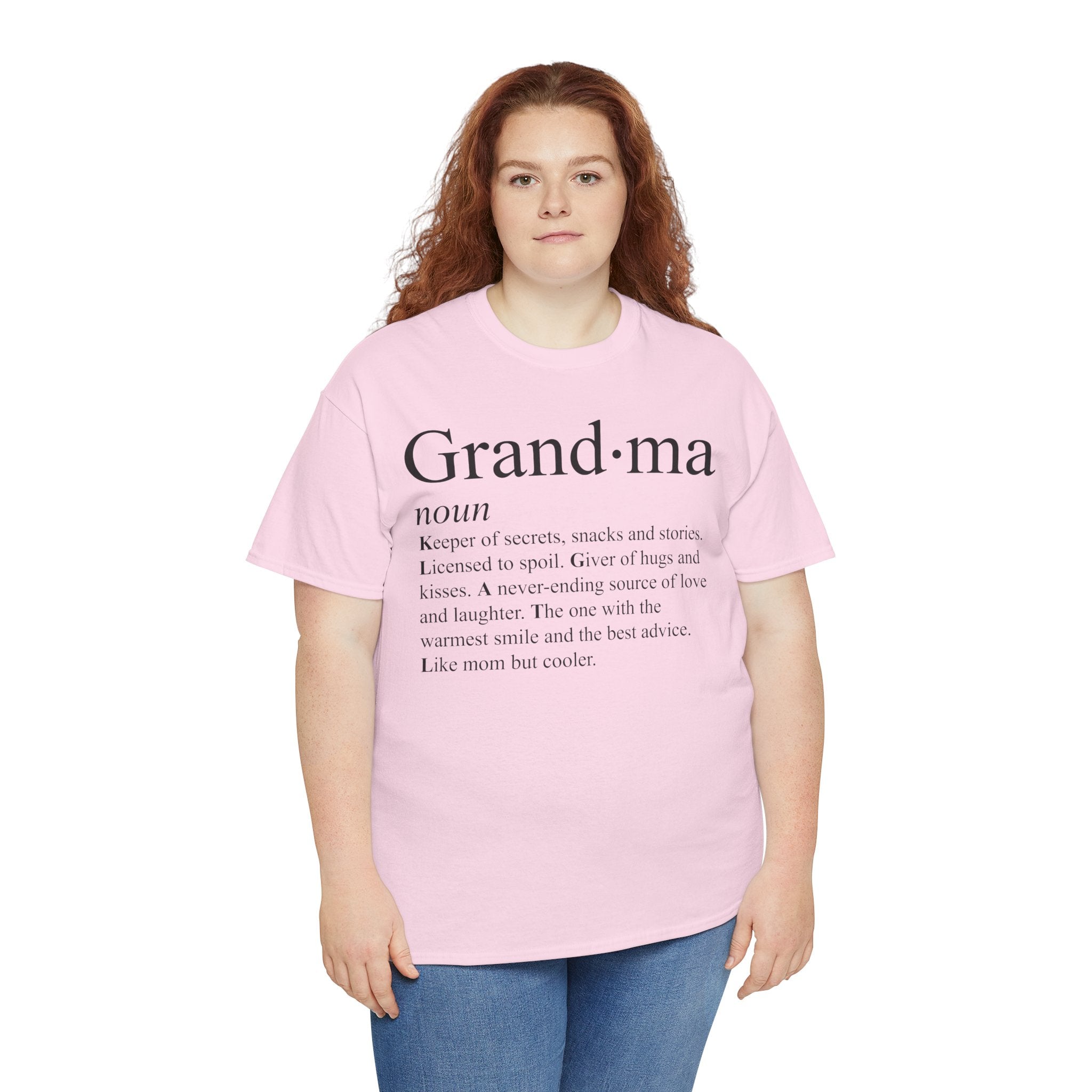 Grandma Definition Shirt – Sweet & Sentimental Gift for Grandma, Cozy Graphic Tee | Cr8tive Designs