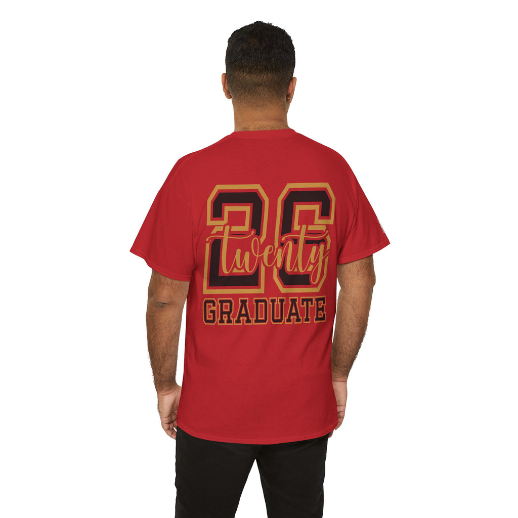 Senior 2026 Graduation Cap T-Shirt | Classic Senior Year Tee | Unisex Graphic Shirt | Cr8tive Designs