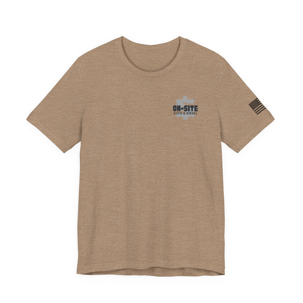 On-Site Auto & Diesel Crew Tee | Cr8tive Designs.