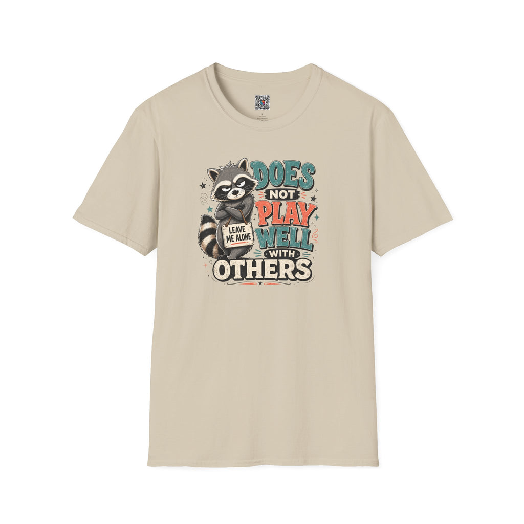 Sarcastic Raccoon Graphic Tee | Cr8tive Designs
