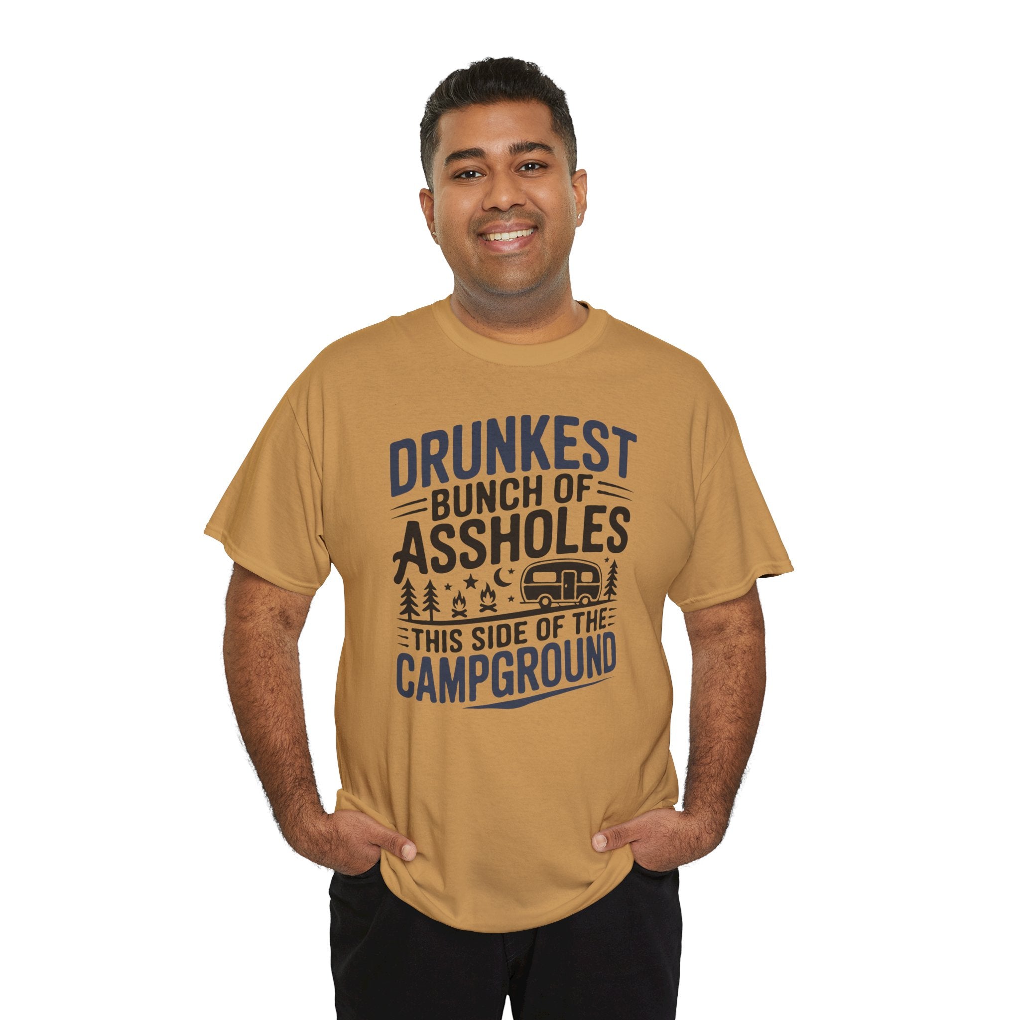 Drunkest Bunch of A**holes This Side of the Campground | Funny Camping Tee | Cr8tive Designs