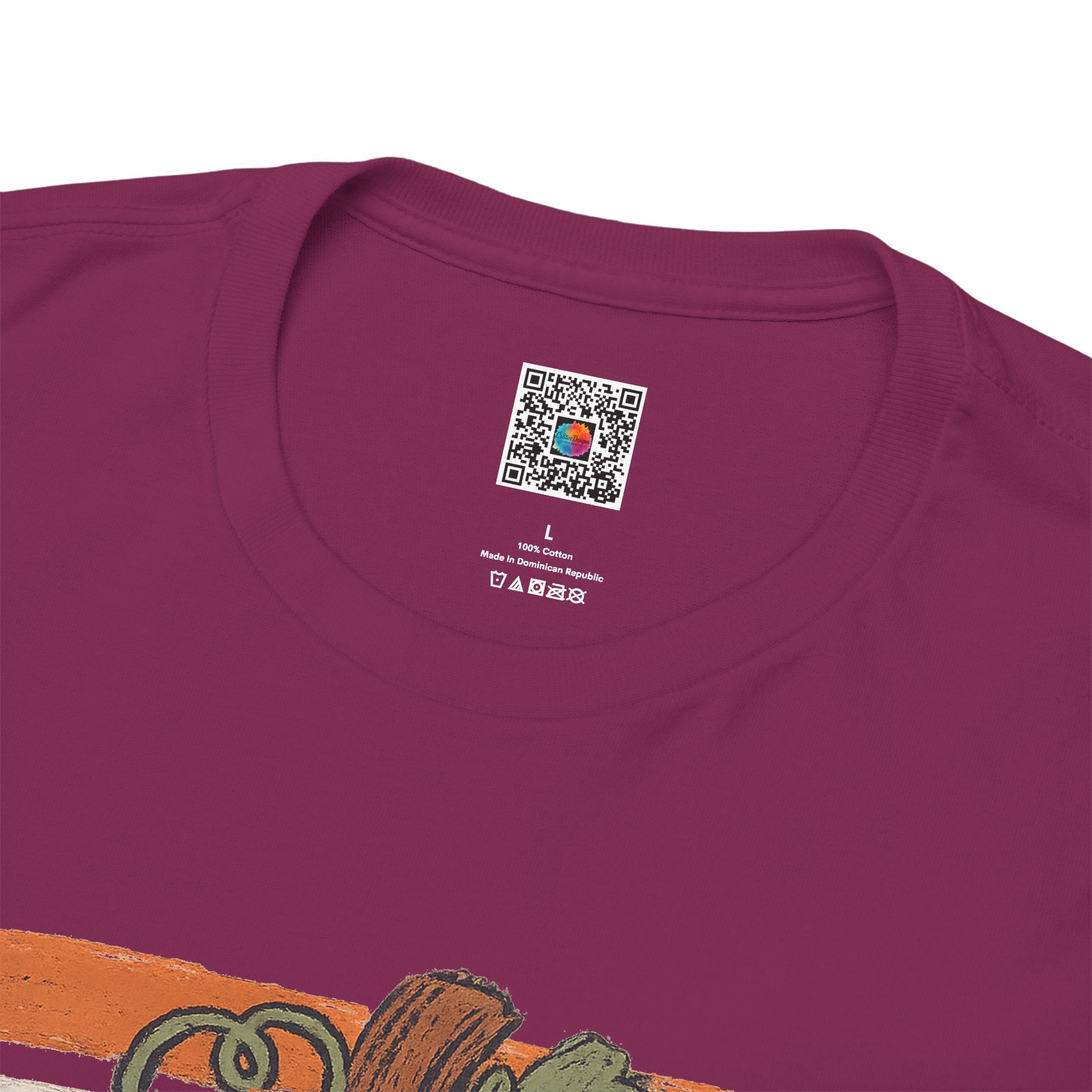 Vintage Retro Pumpkin Sketch Tee | Distressed Fall T-Shirt | Cr8tive Designs