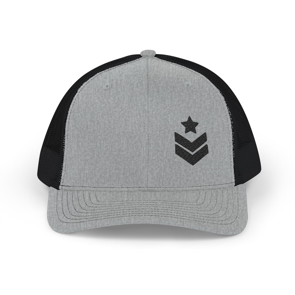 Embroidered Spartan Logo Snapback Trucker Cap/Cr8tive Designs