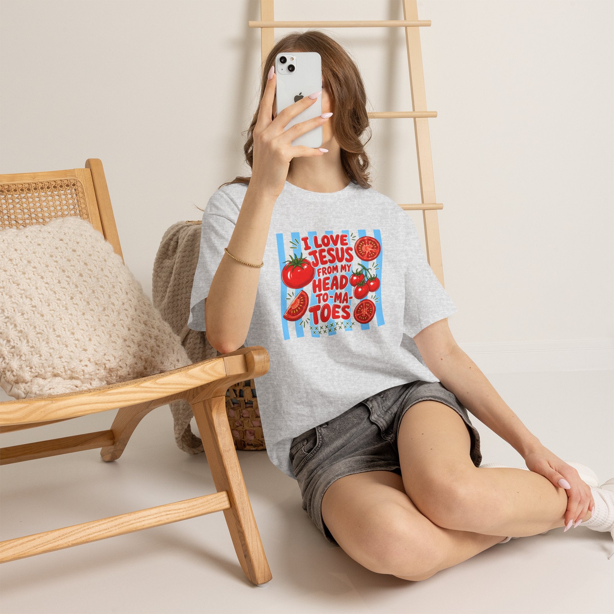 I Love Jesus From Head to Toes | Colorful Faith Shirt | Cr8tive Designs