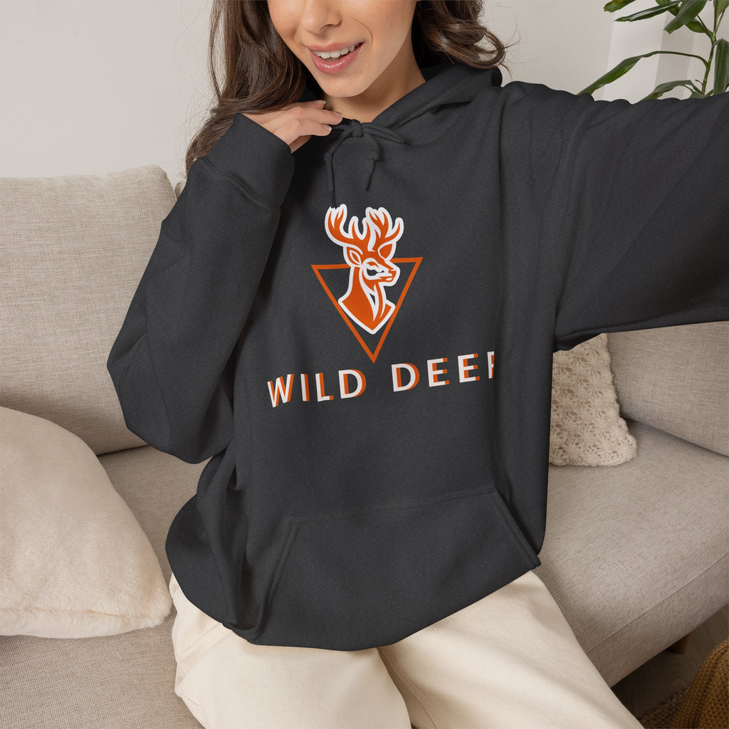 Wild Deer Hoodie | Hunting & Outdoor Adventure Design | Cr8tive Designs