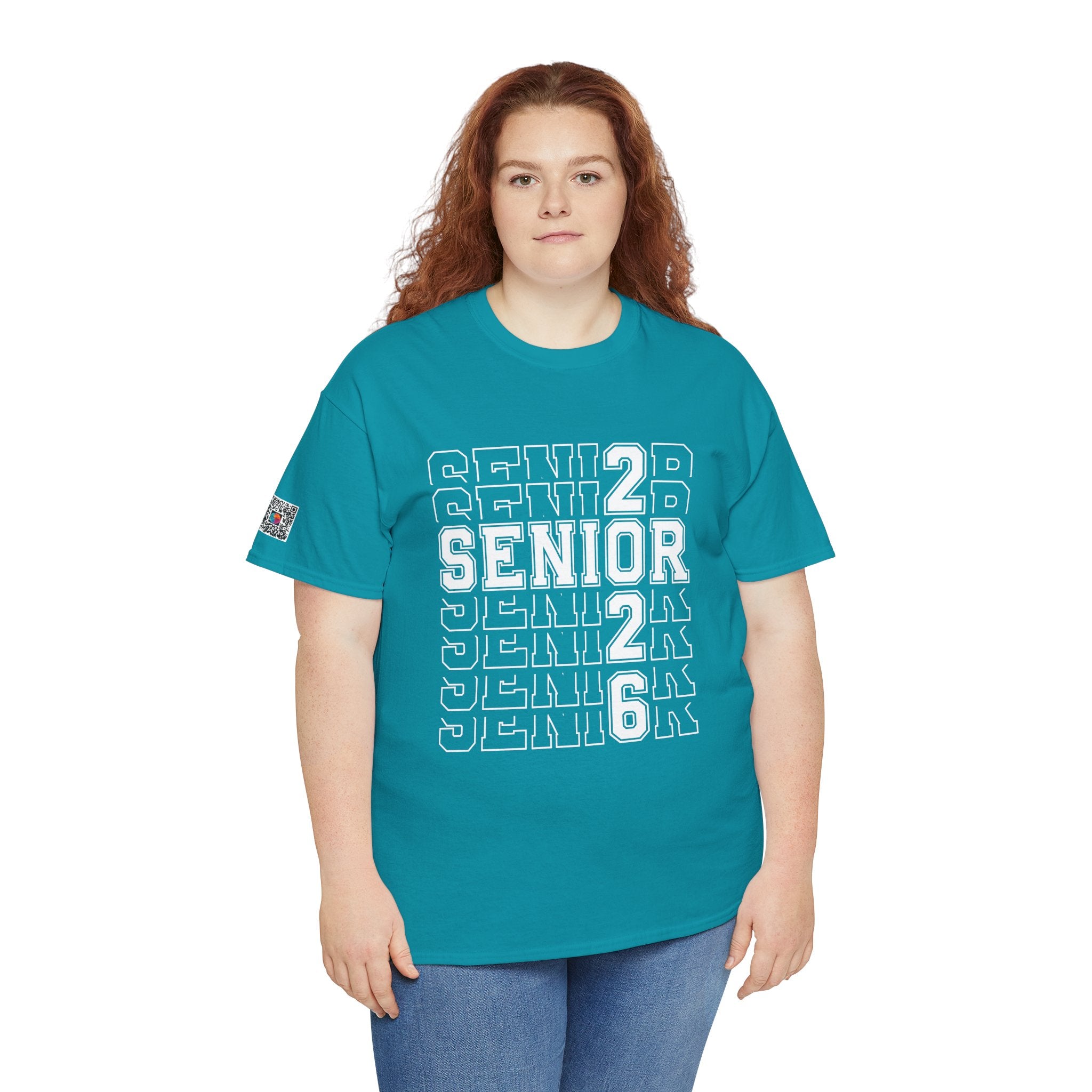 Senior 2026 Stacked Graphic T-Shirt | Bold Graduation Tee | Unisex Senior Year Shirt | Cr8tive Designs