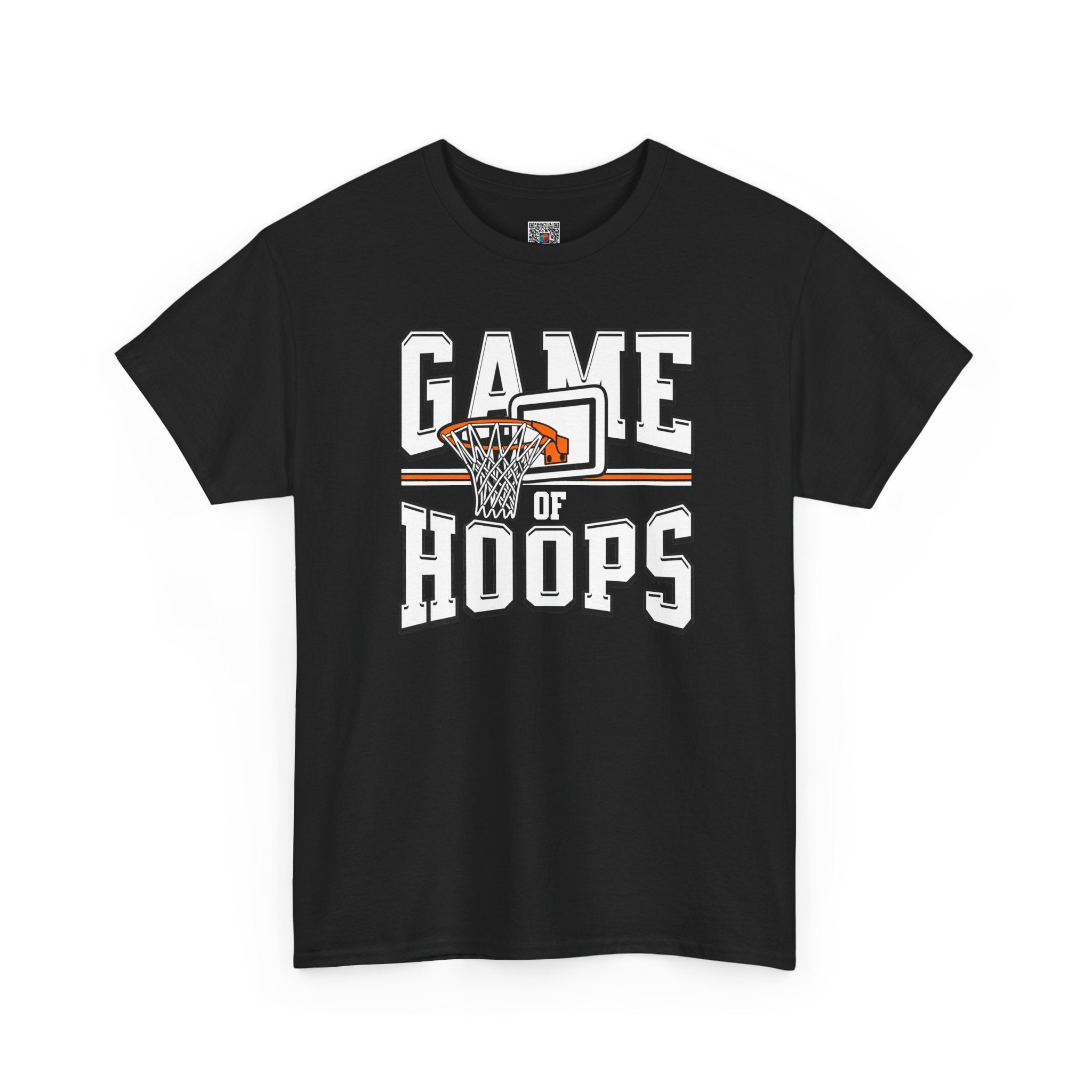 Game of Hoops T-Shirt | Basketball Hoop Sports Graphic Tee | Cr8tive Designs