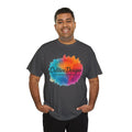 Watercolor Splash T‑Shirt — "Cr8tive Designs" Custom Printing Logo Tee