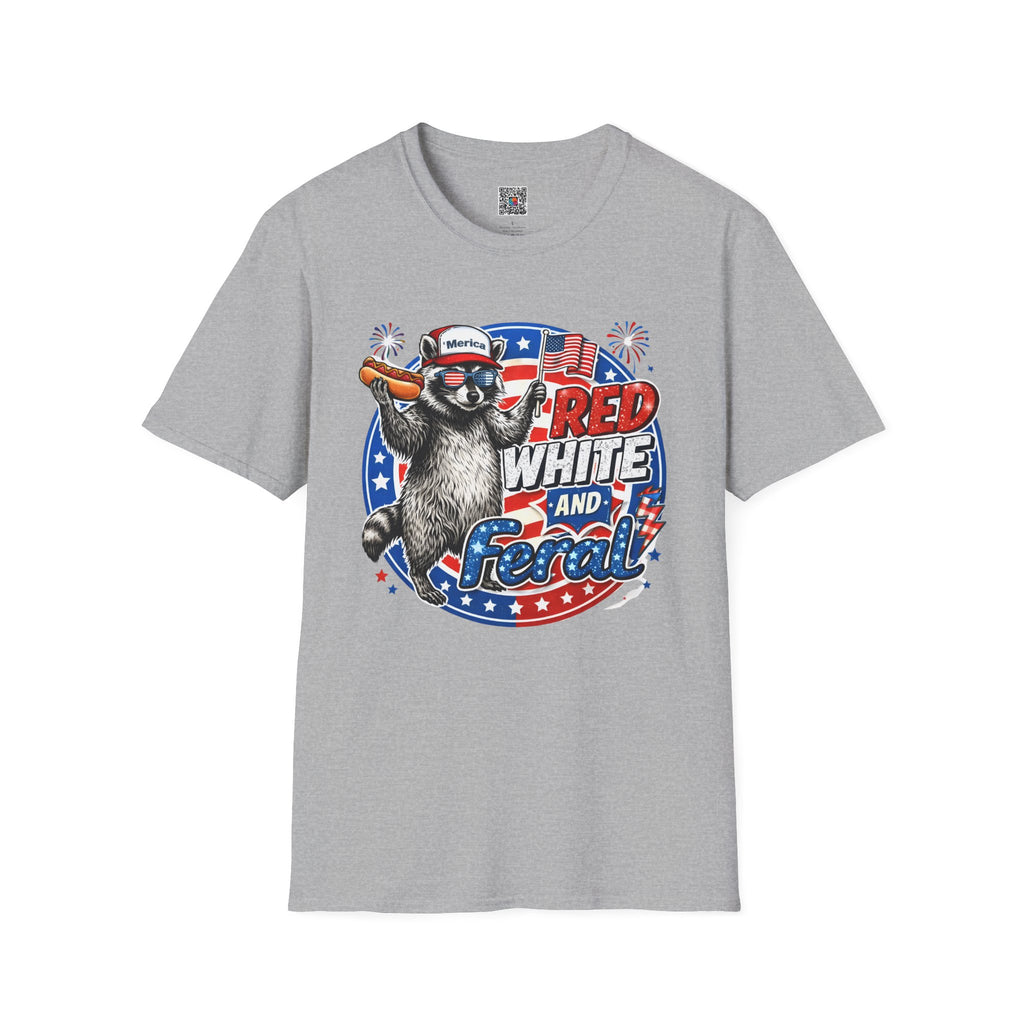 RED WHITE AND BOOM | Patriotic Raccoon Fireworks Design | Cr8tive Designs