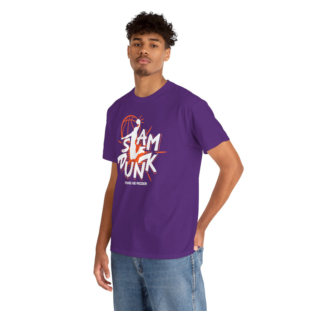 Slam Dunk Basketball | Bold Sports Graphic T-Shirt | Cr8tive Designs