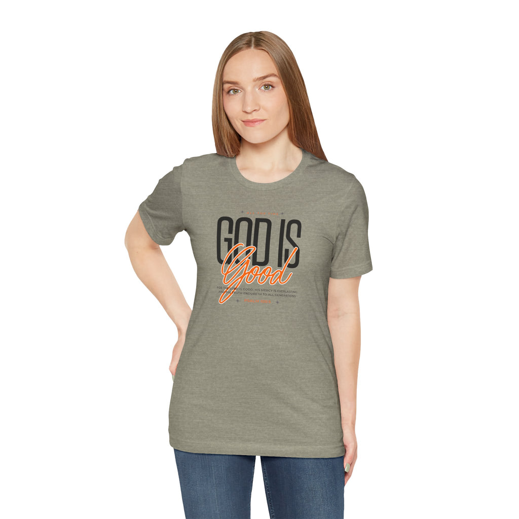 God Is Good T-Shirt | Inspirational Christian Faith Tee | Cr8tive Designs
