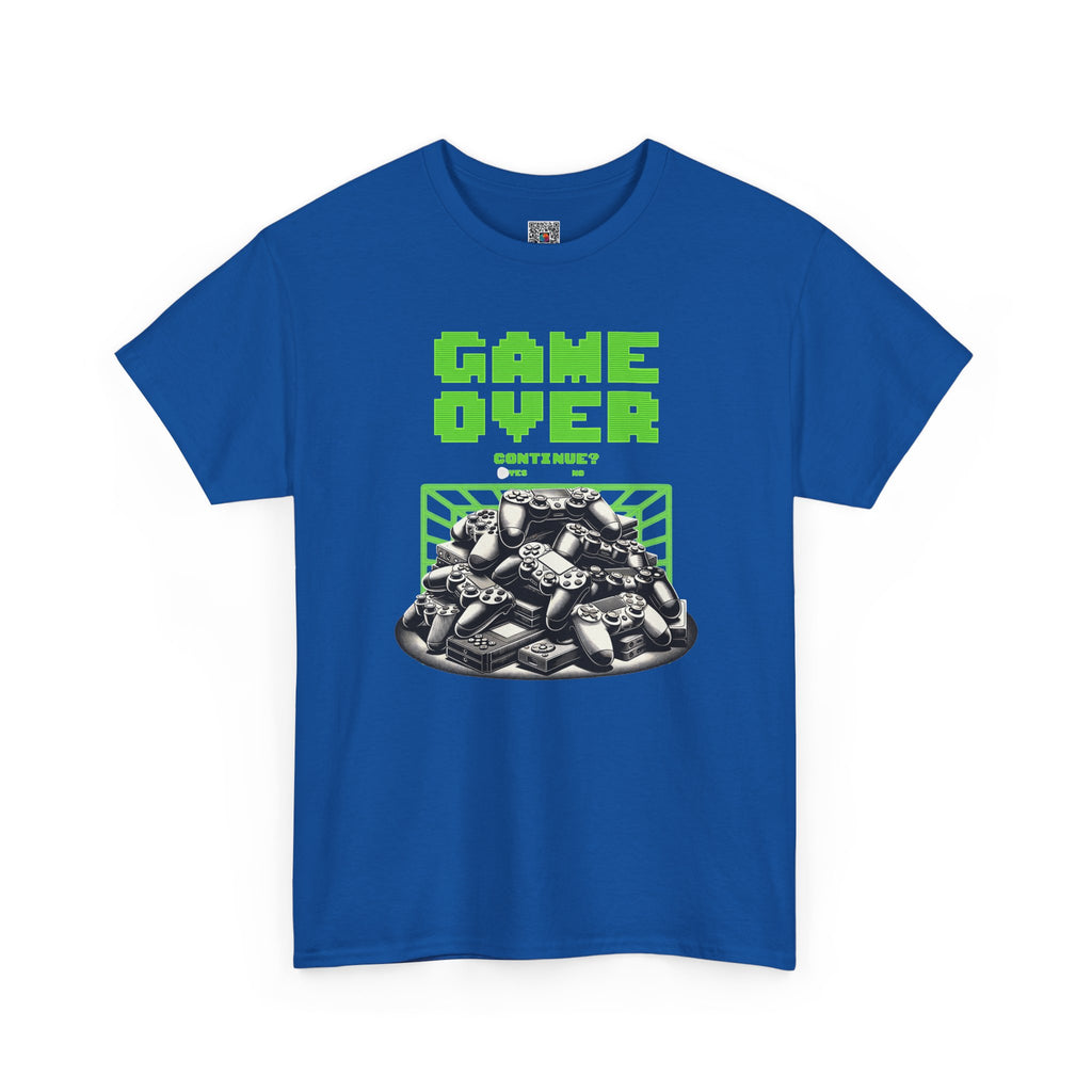Game Over T-Shirt | Vintage Arcade Gamer Design | Cr8tive Designs