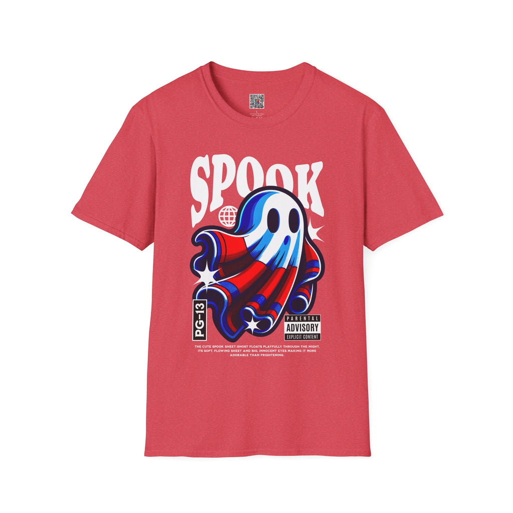 Spooky Retro Ghost T-Shirt | "SPOOK" Graphic Halloween Tee | Cr8tive Designs