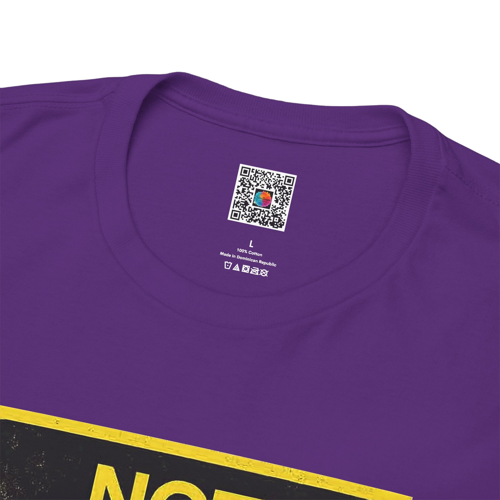 Not Friendly—Proceed with Caution | Funny Warning Sign T-Shirt | Cr8tive Designs