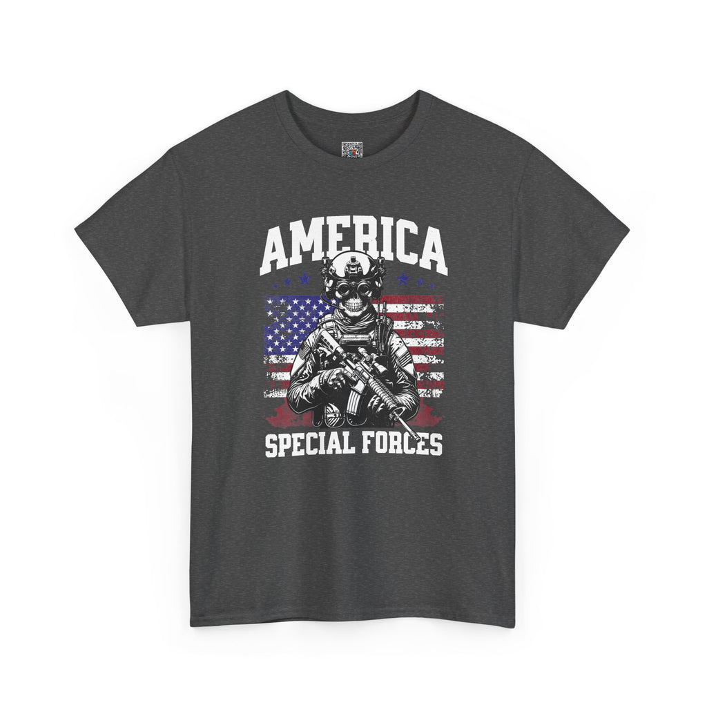 America Special Forces T-Shirt | Patriotic Military Soldier Graphic Tee | Cr8tive Designs
