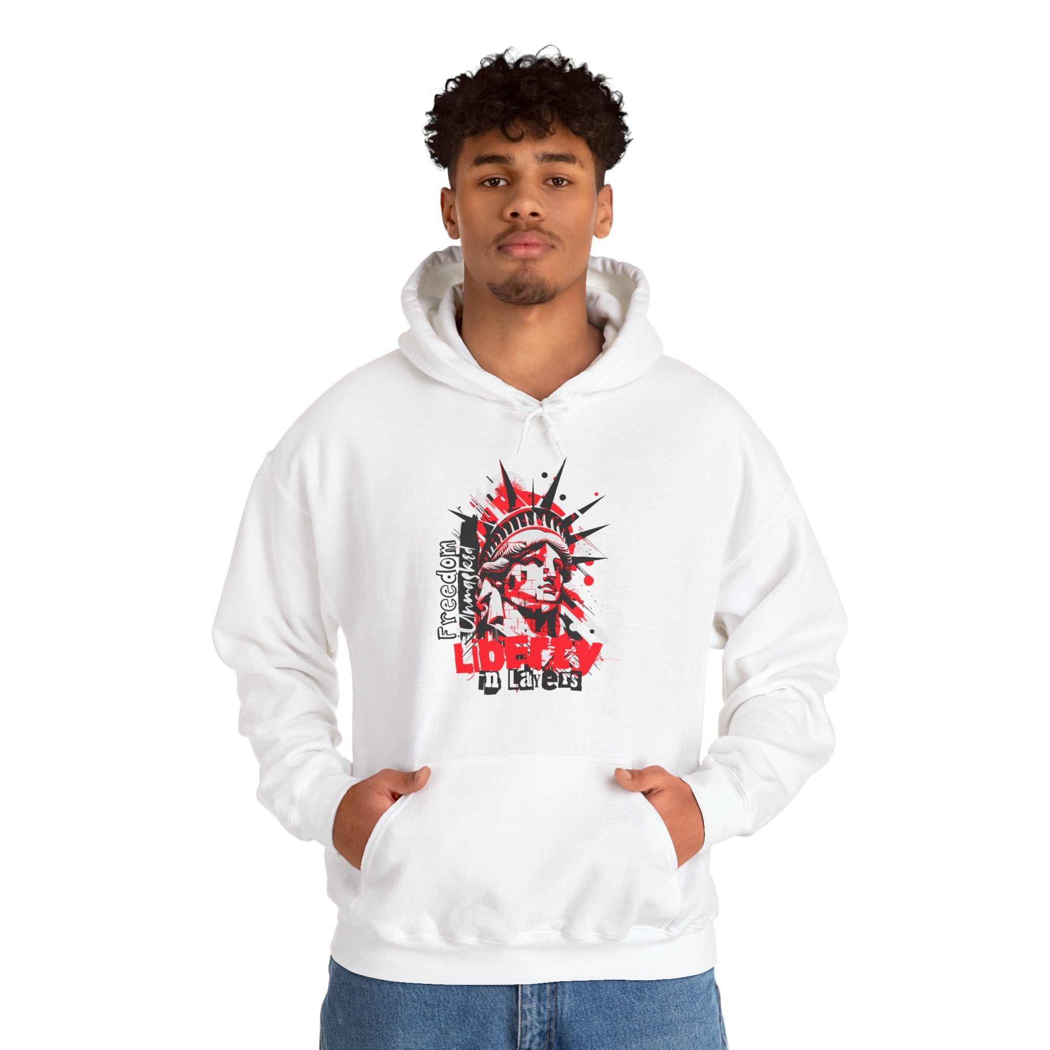 Freedom Comes in Many Layers | Liberty Streetwear Hoodie | Cr8tive Designs