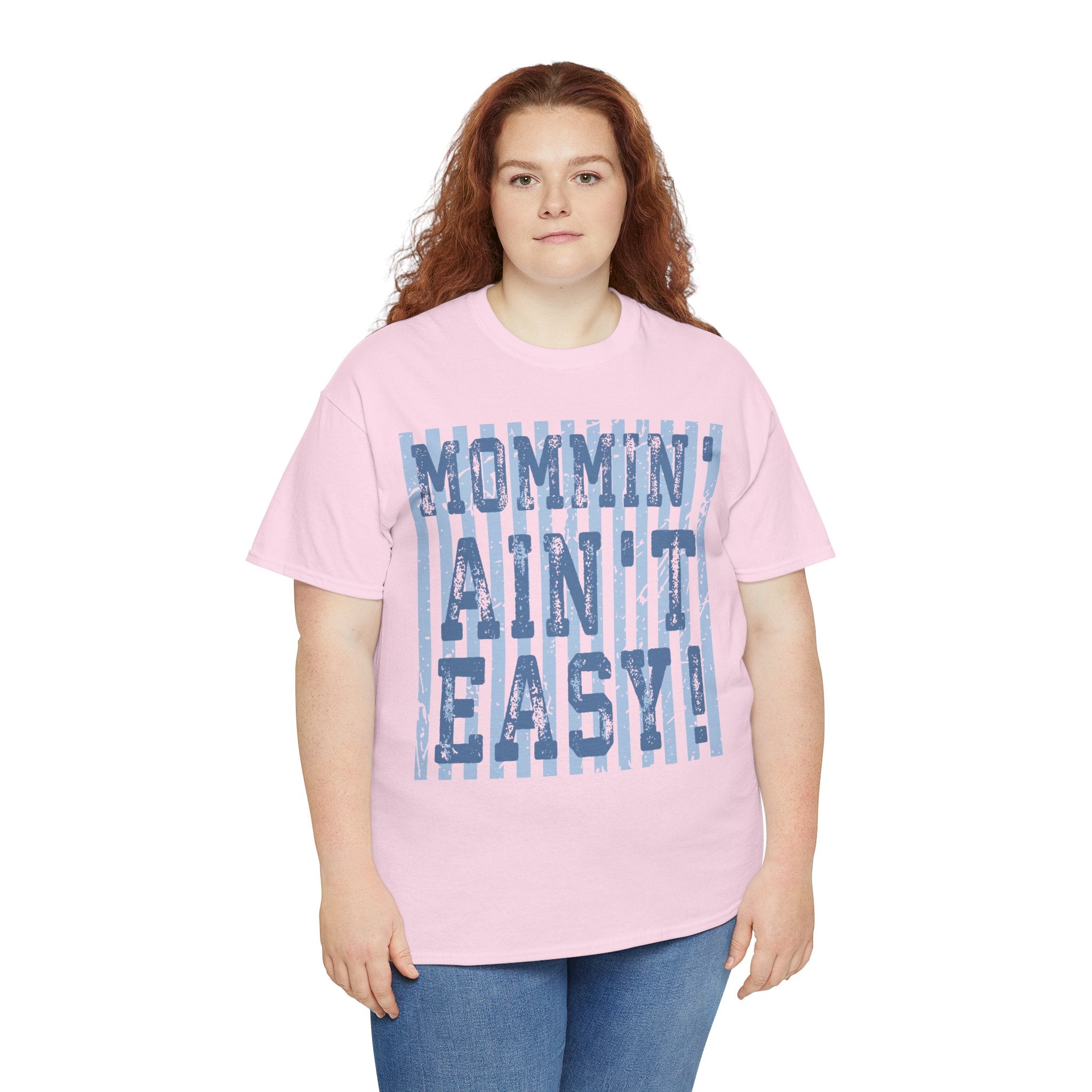 Mommin’ Ain’t Easy Graphic Tee | Funny Mom Life Shirt | Relatable Motherhood Tee | Cr8tive Designs