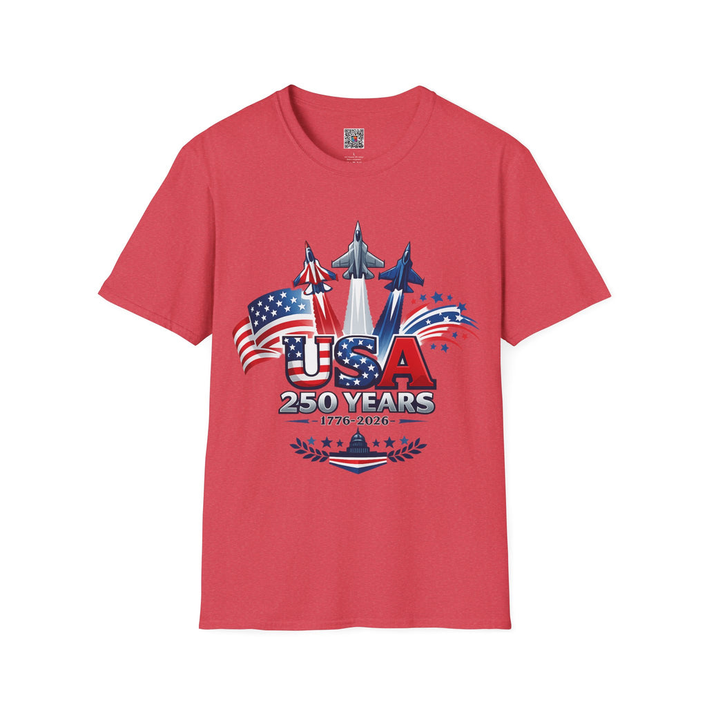 USA 250 Years | Patriotic Jet & American Flag Design | Cr8tive Designs