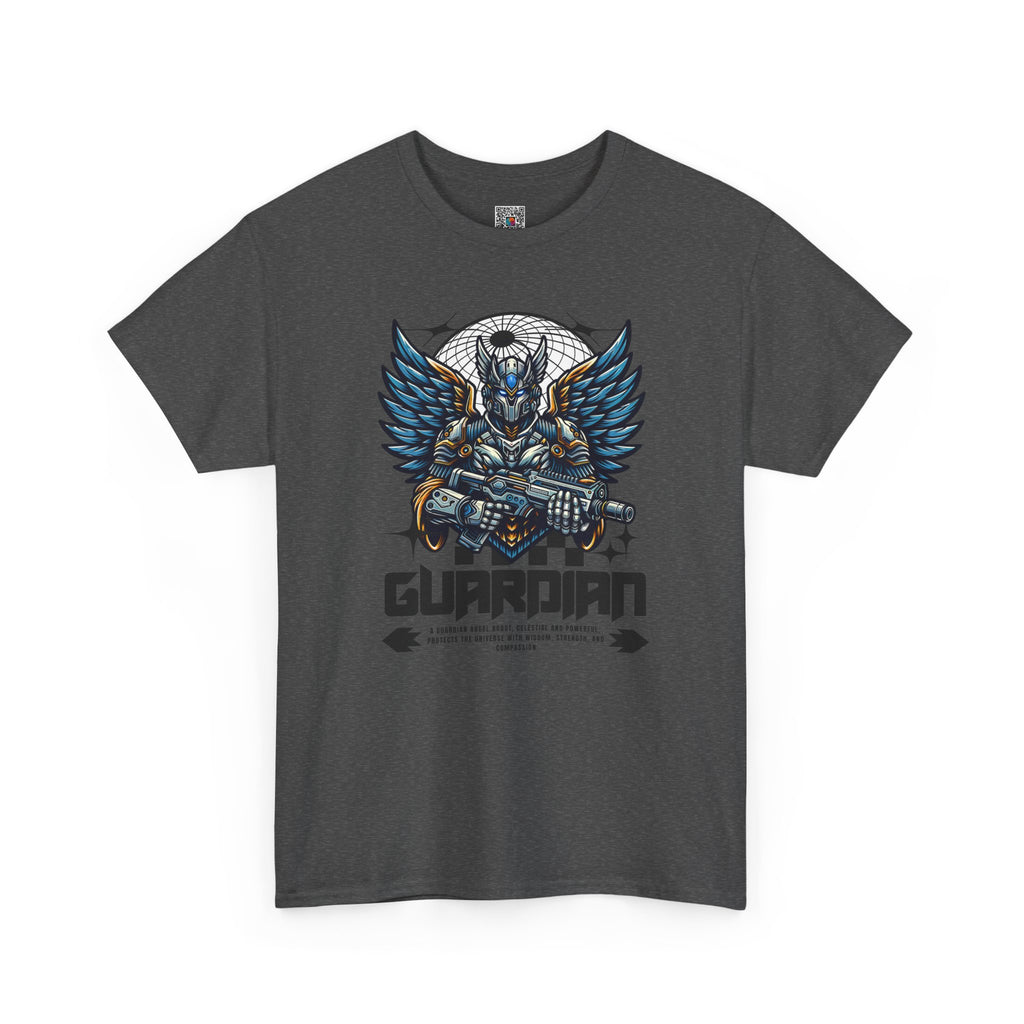 Guardian Warrior T-Shirt | Armored Winged Knight Graphic Tee | Cr8tive Designs