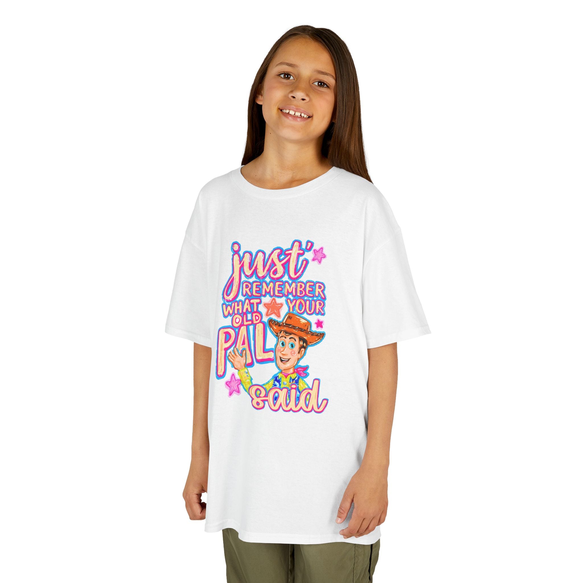 Just Remember What Your Old Pal Said Shirt | Colorful Friendship Graphic Tee | Cr8tive Designs