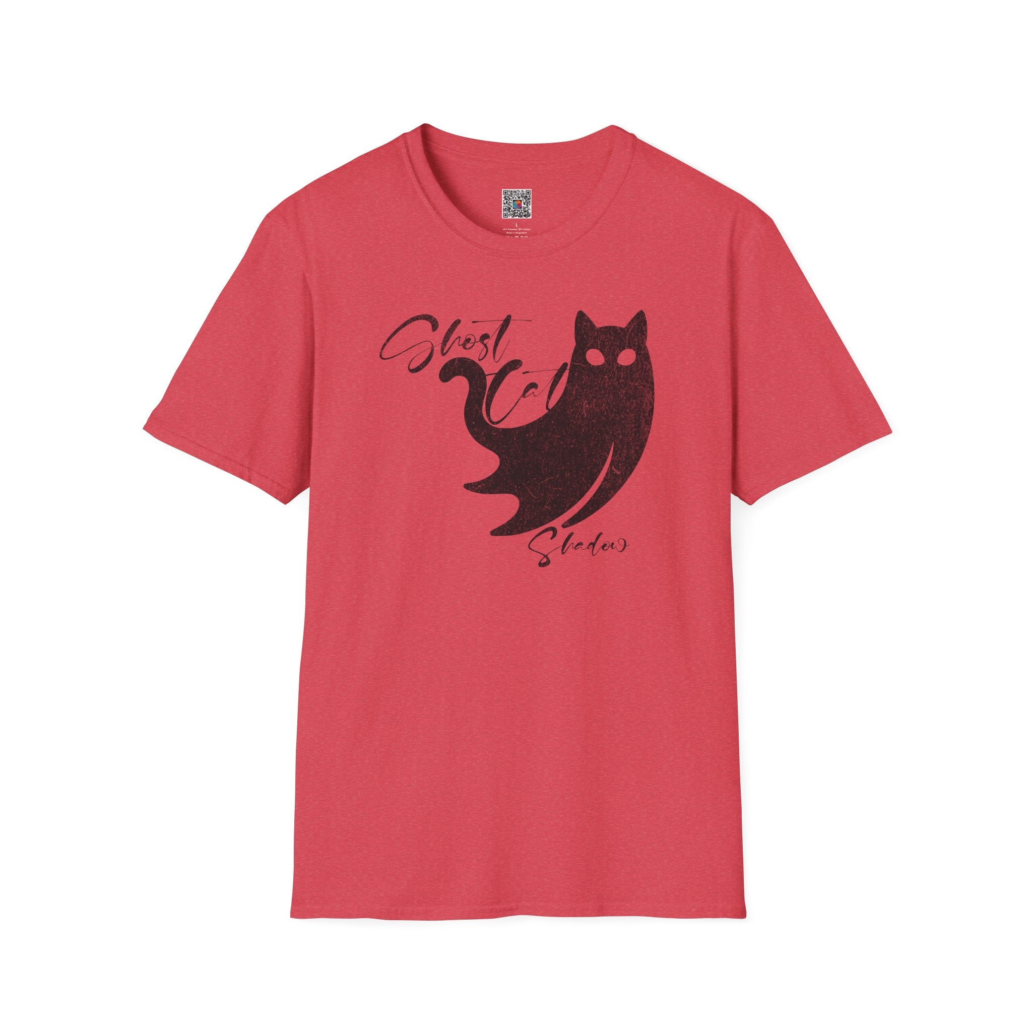 Ghost Cat T-Shirt | Cute Spooky Cat Graphic Tee | Cr8tive Designs