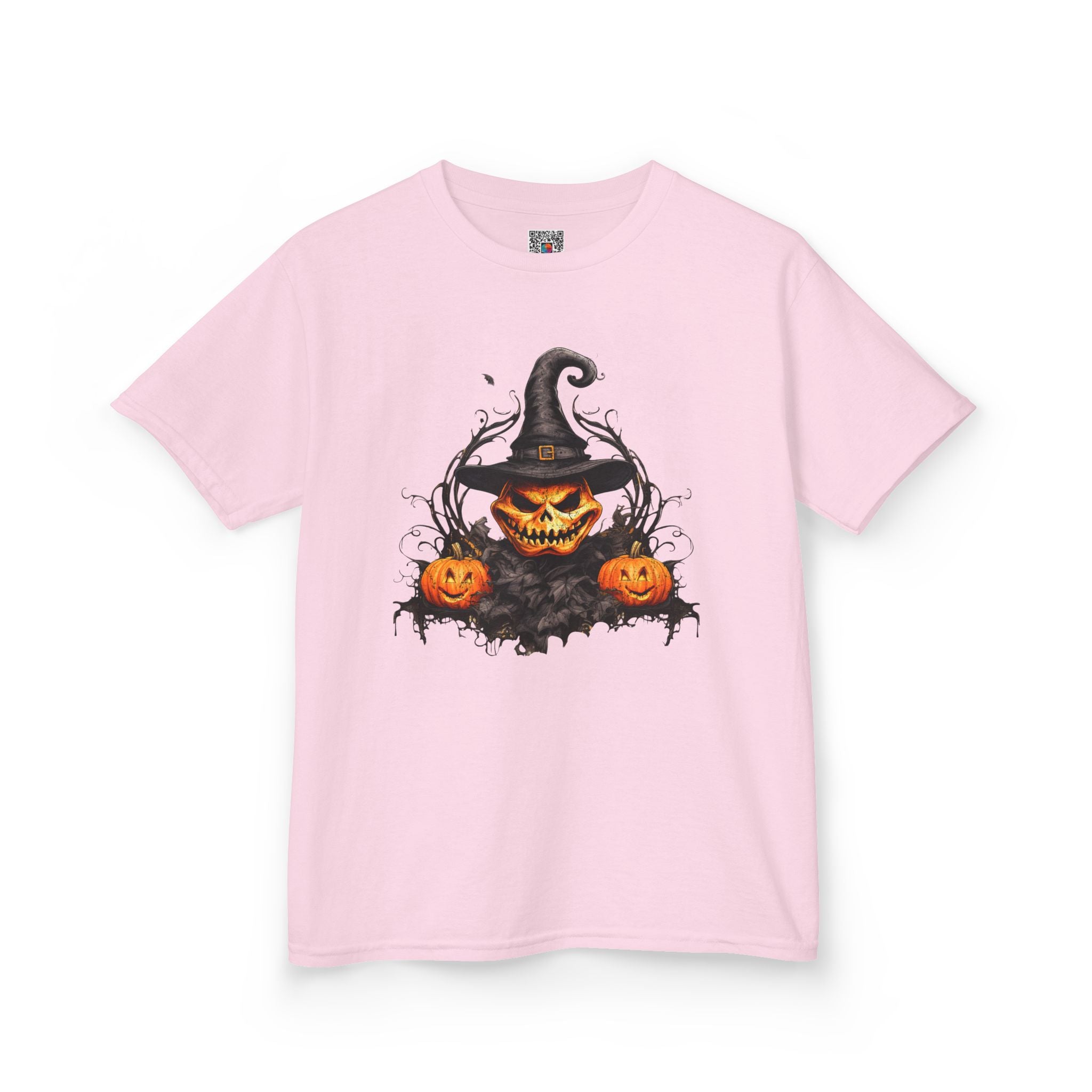 Kids Halloween Pumpkin Witch T-Shirt | Cr8tive Designs