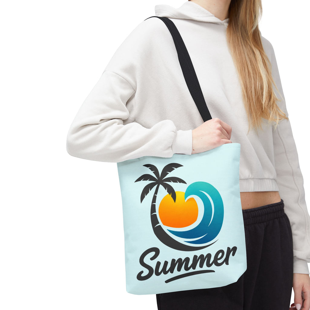 Summer Vibes | Palm Tree Beach Bag | Cr8tive Designs