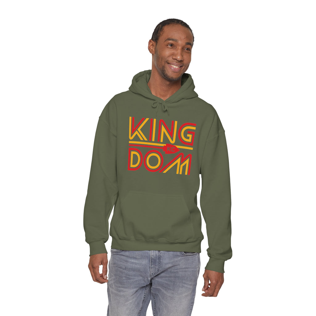 KC Kingdom | Retro Football Hoodie | Cr8tive Designs