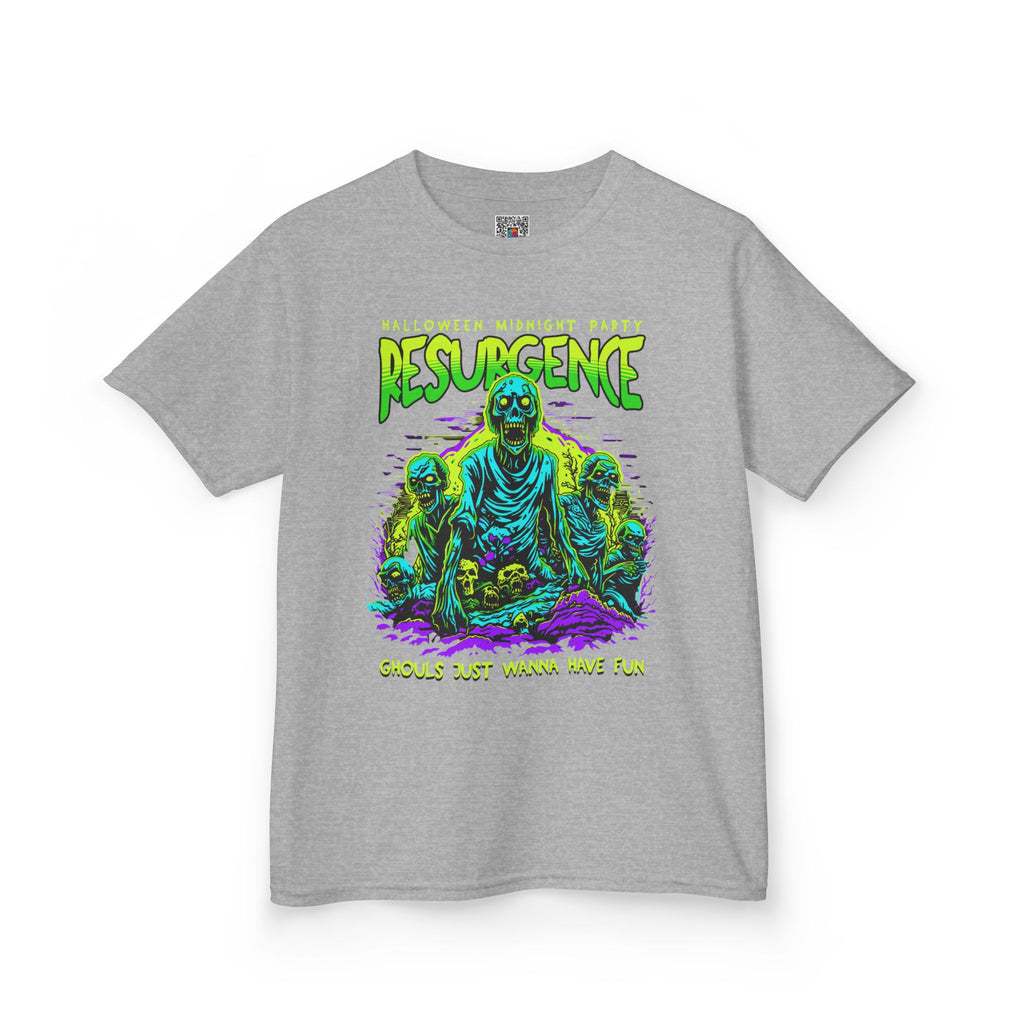 Kids Tee | Neon Zombie "Resurgence" Graphic Shirt | Cr8tive Designs