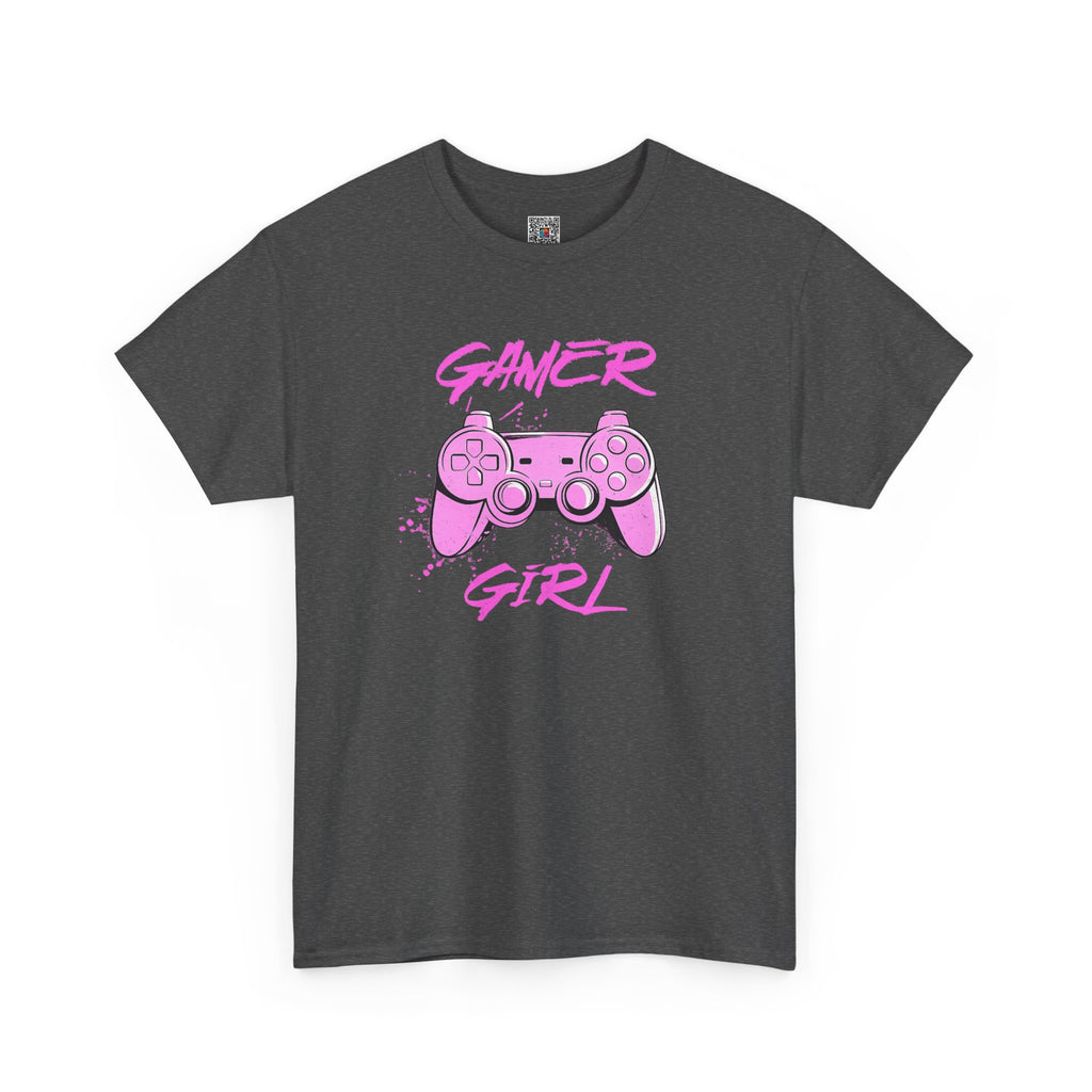 Gamer Girl T-Shirt | Pink Gaming Graphic Tee | Cute Gamer Aesthetic Design | Cr8tive Designs