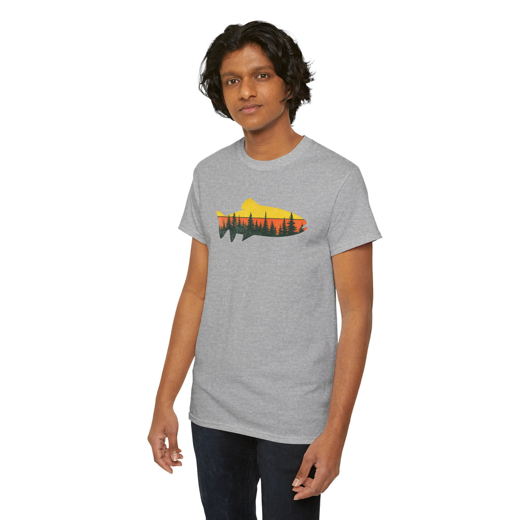 Trout Sunset T-Shirt/Cr8tive Designs