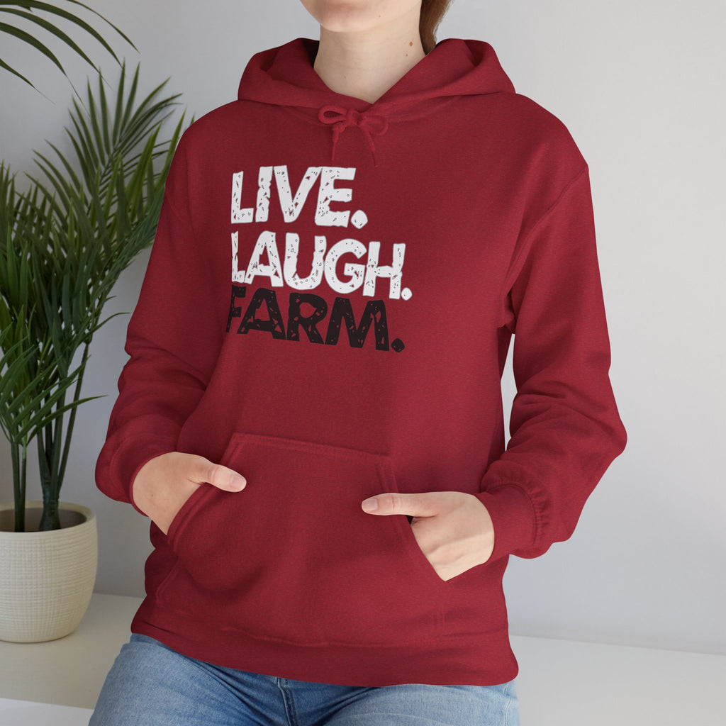 Live Laugh Farm Hoodie | Cr8tive Designs