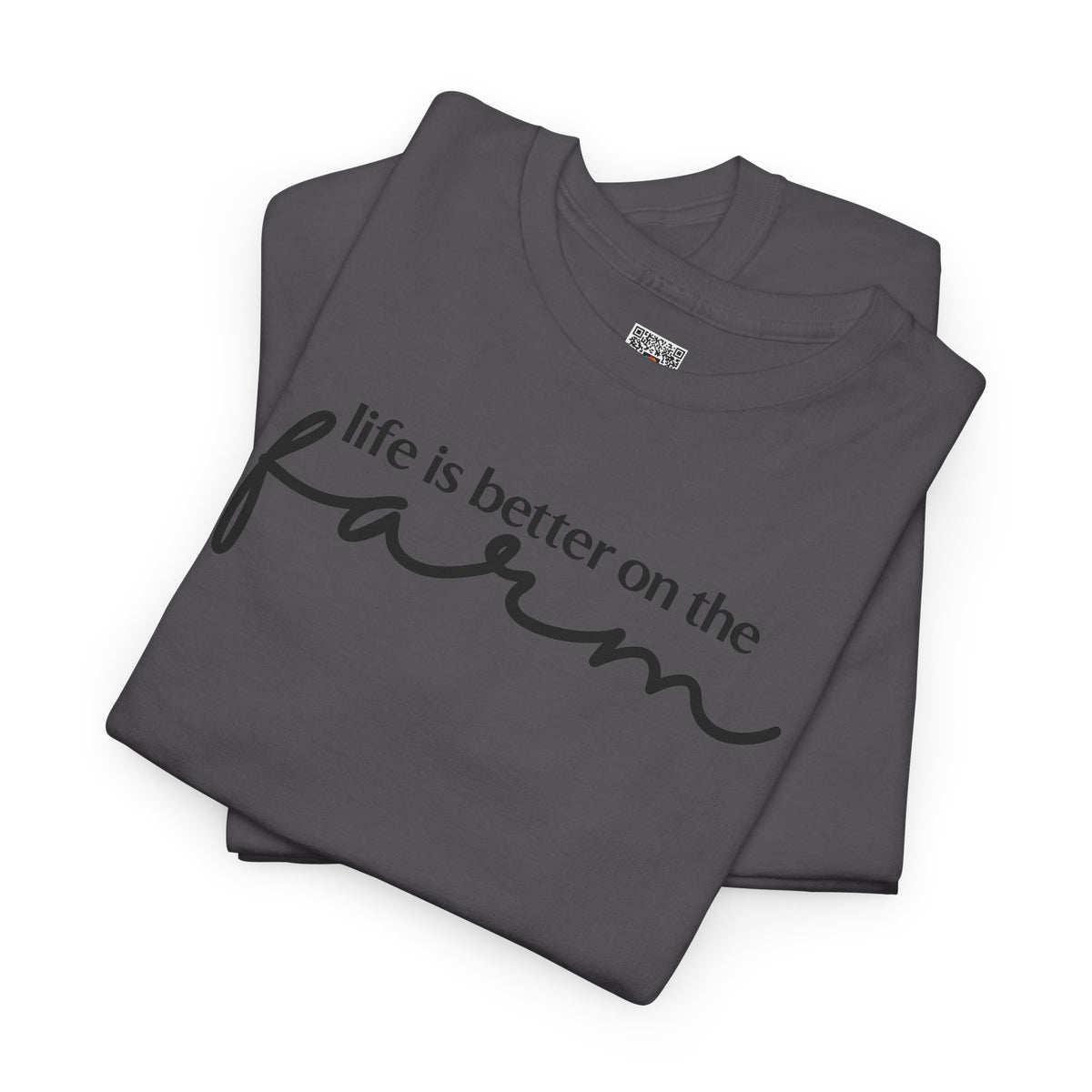 Life Is Better On The Farm T-Shirt | Rustic Country Graphic Tee | Cr8tive Designs
