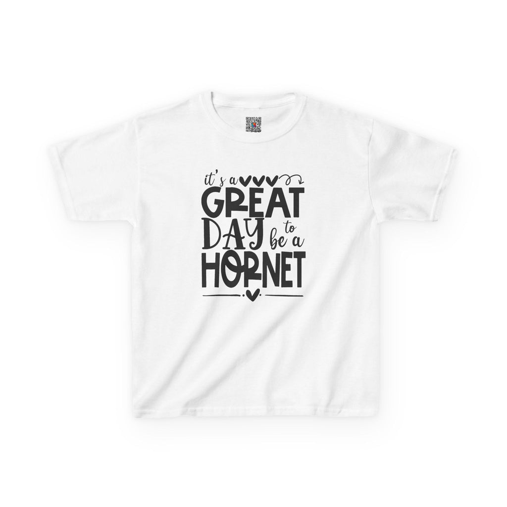 It's a Great Day to Be a Hornet Youth T-Shirt | School Spirit Kids Tee | Cr8tive Designs