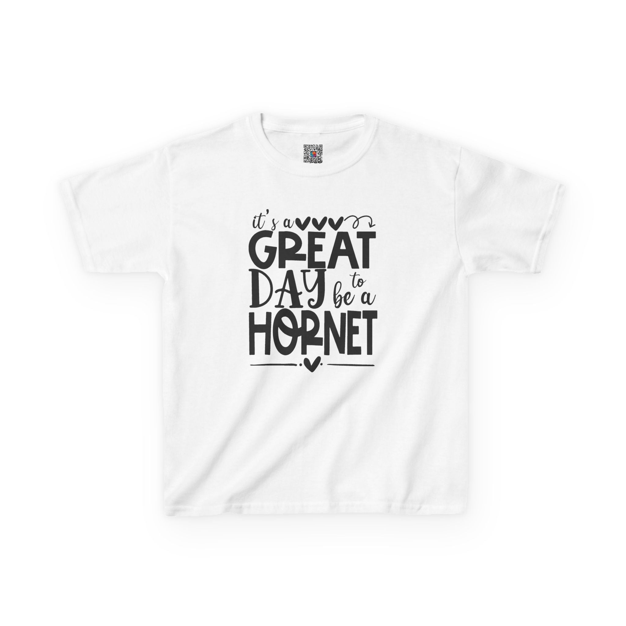 It's a Great Day to Be a Hornet Youth T-Shirt | School Spirit Kids Tee | Cr8tive Designs