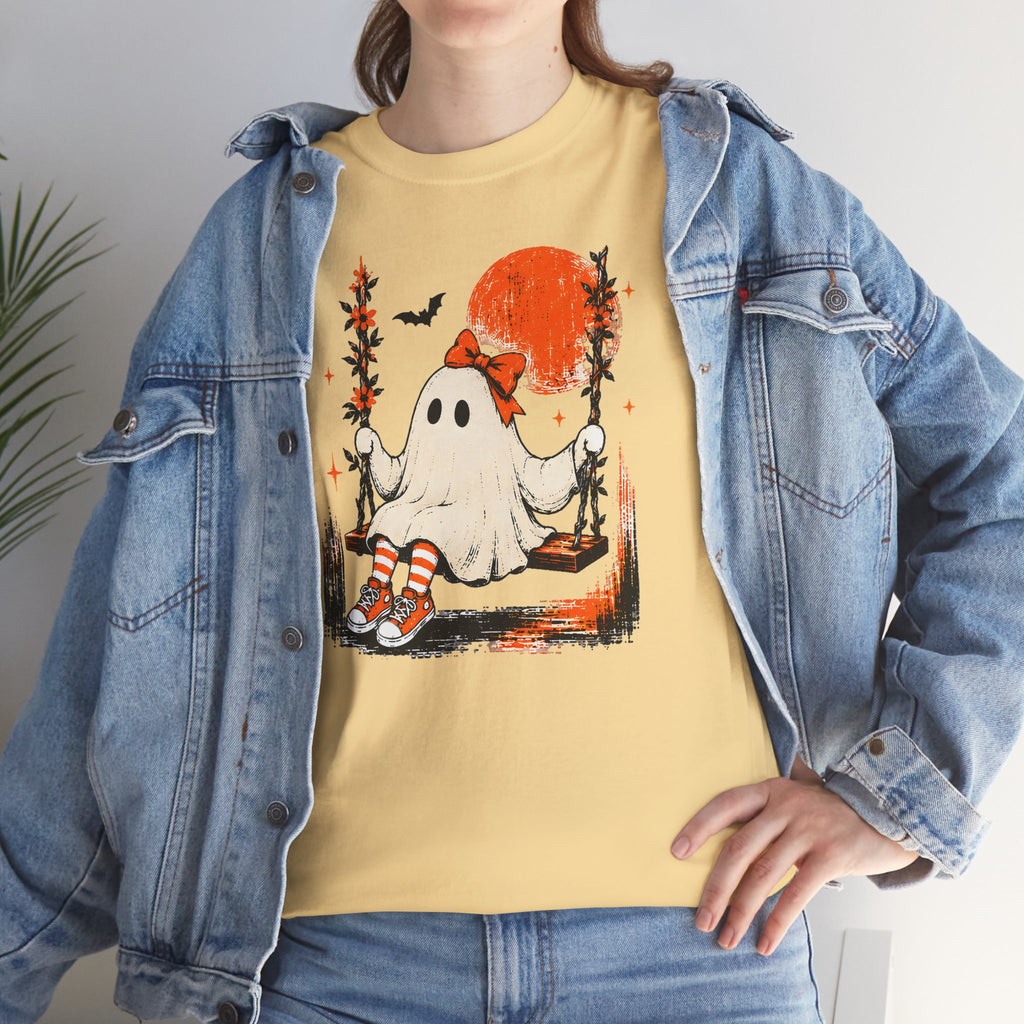 Vintage Ghost T-Shirt | Spooky Season Halloween Tee | Cr8tive Designs