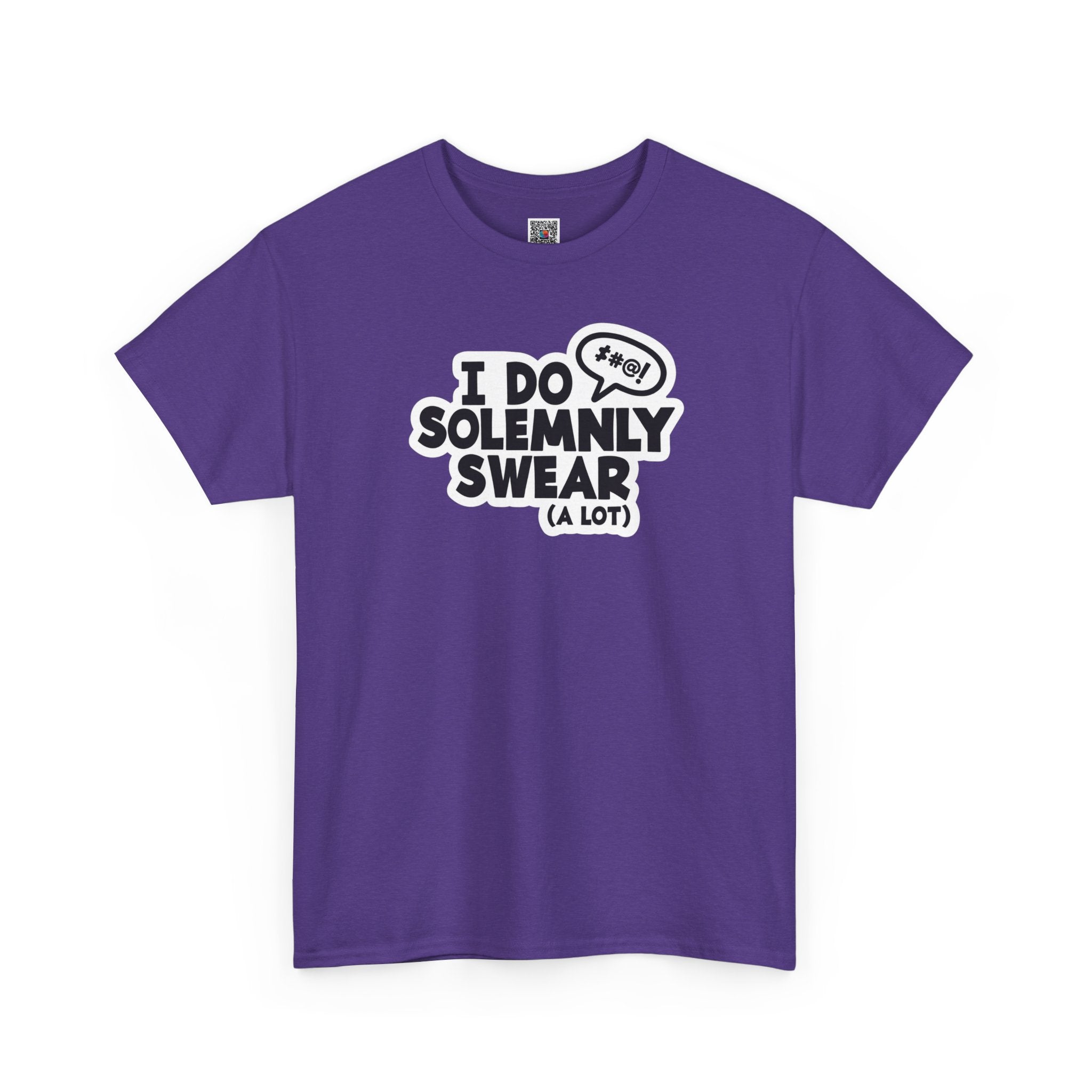 I Do Solemnly Swear (A Lot) | Funny Sarcastic Graphic Tee | Cr8tive Designs