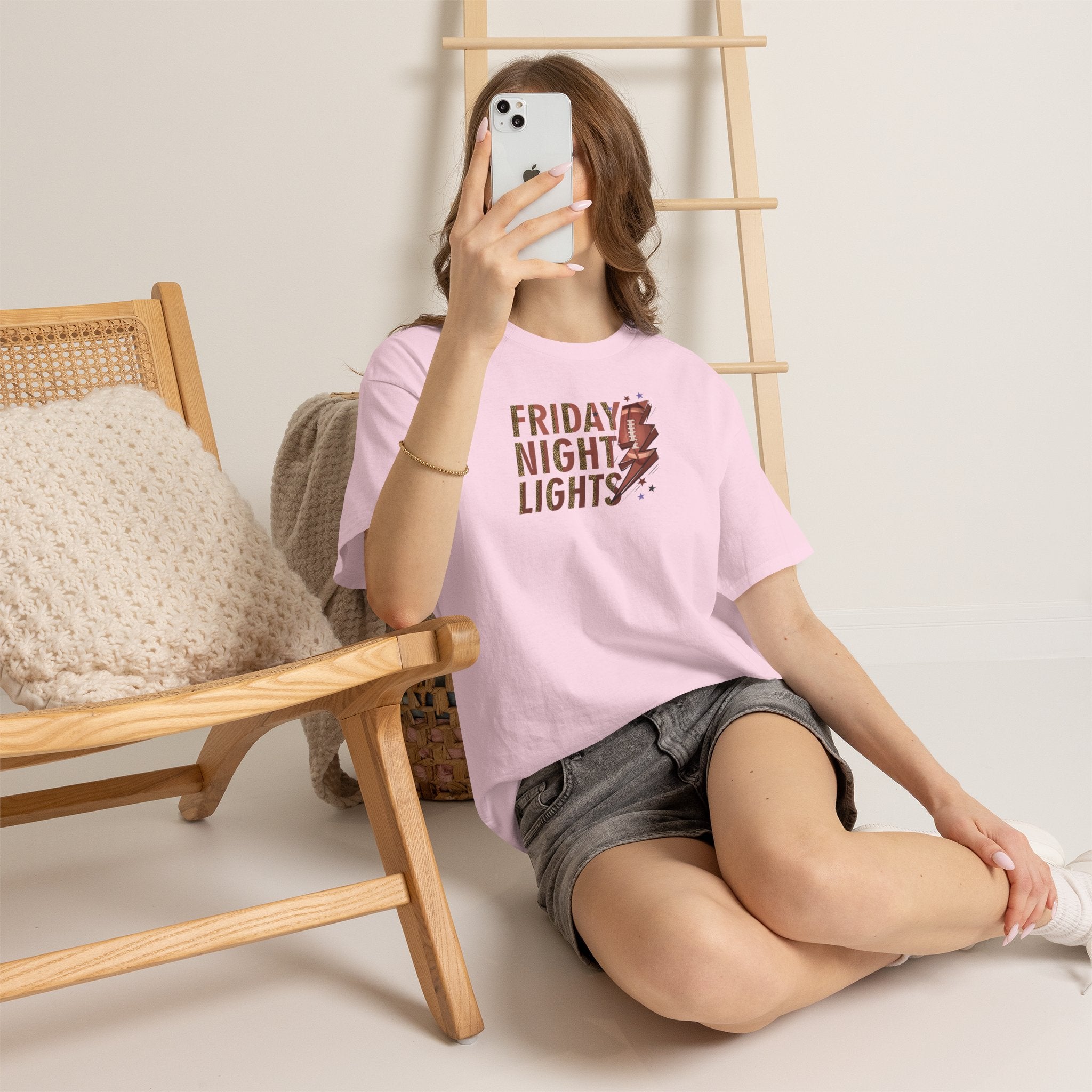 Friday Night Lights Football Tee | Game Day Sports T-Shirt | Cr8tive Designs