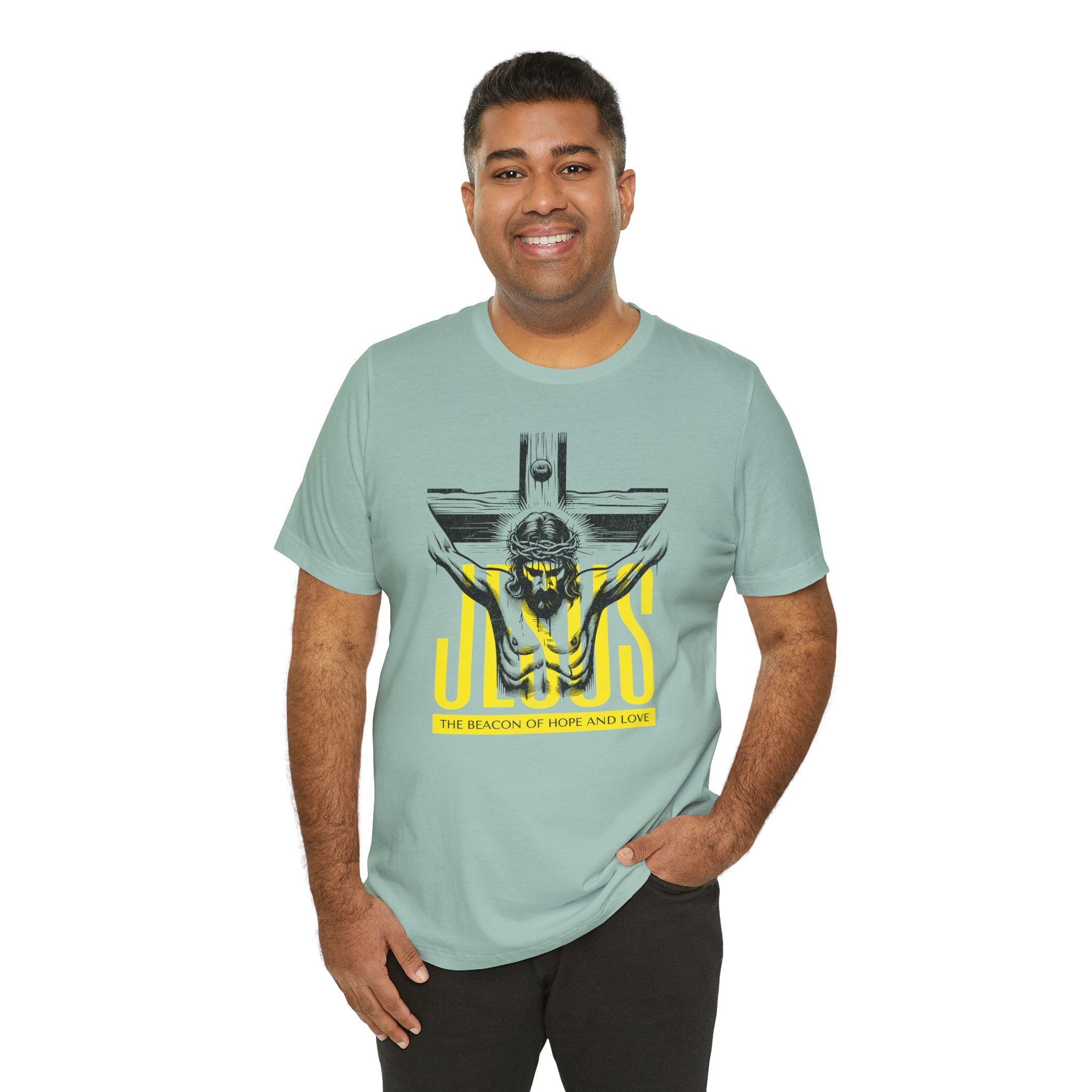 Jesus Crucifix Tee | Christian Graphic T‑Shirt | Cr8tive Designs