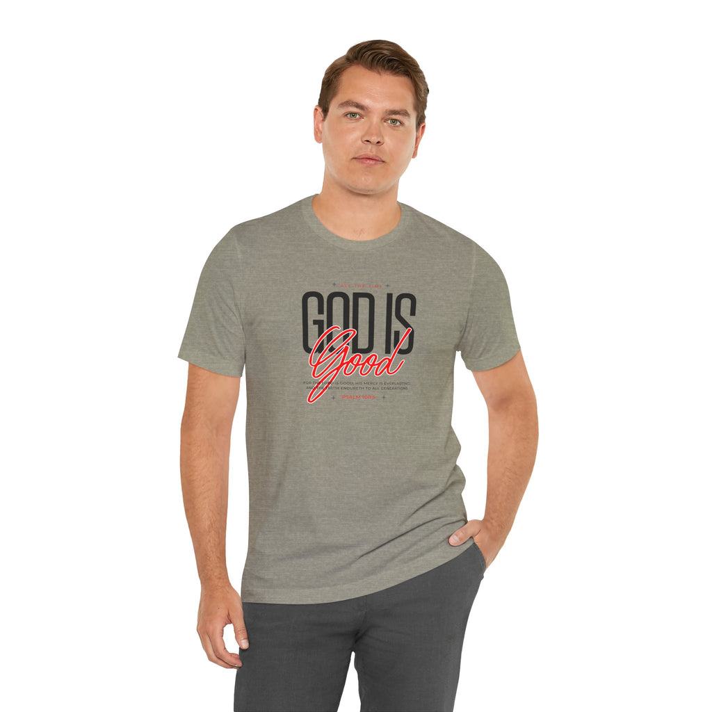 God Is Good Tee | Faith-Based Christian Graphic T-Shirt | Cr8tive Designs