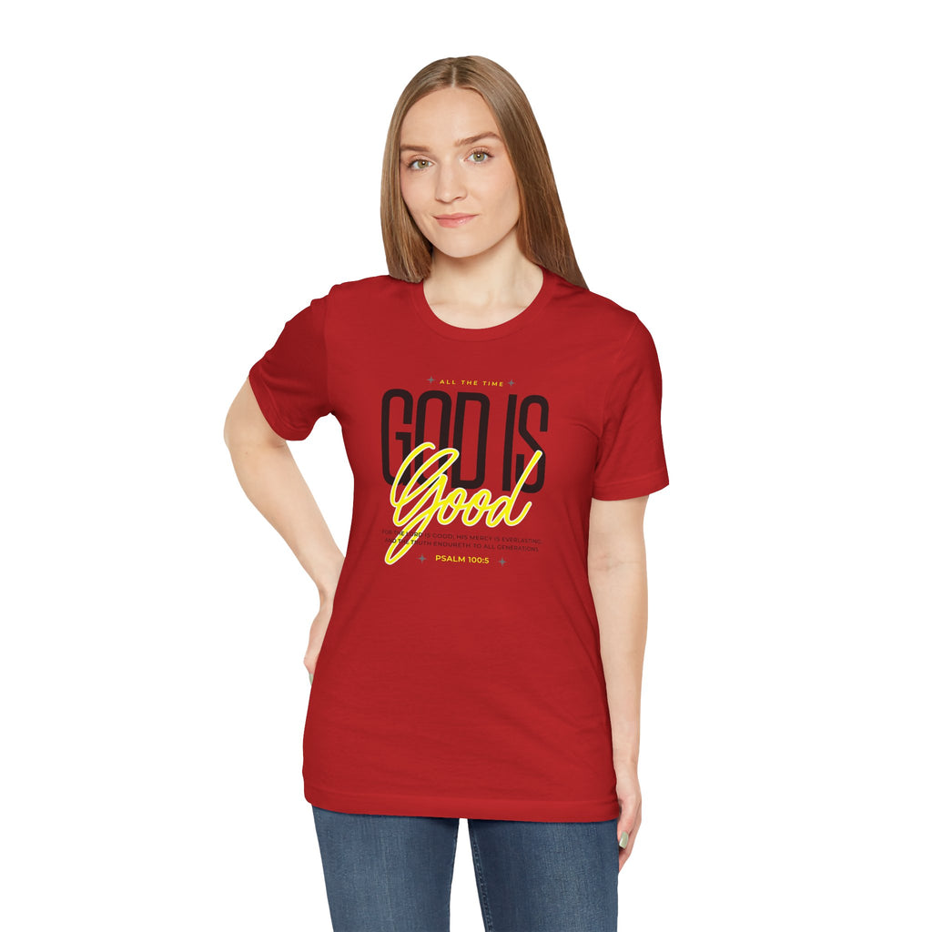God Is Good T-Shirt | Inspirational Christian Faith Tee | Cr8tive Designs