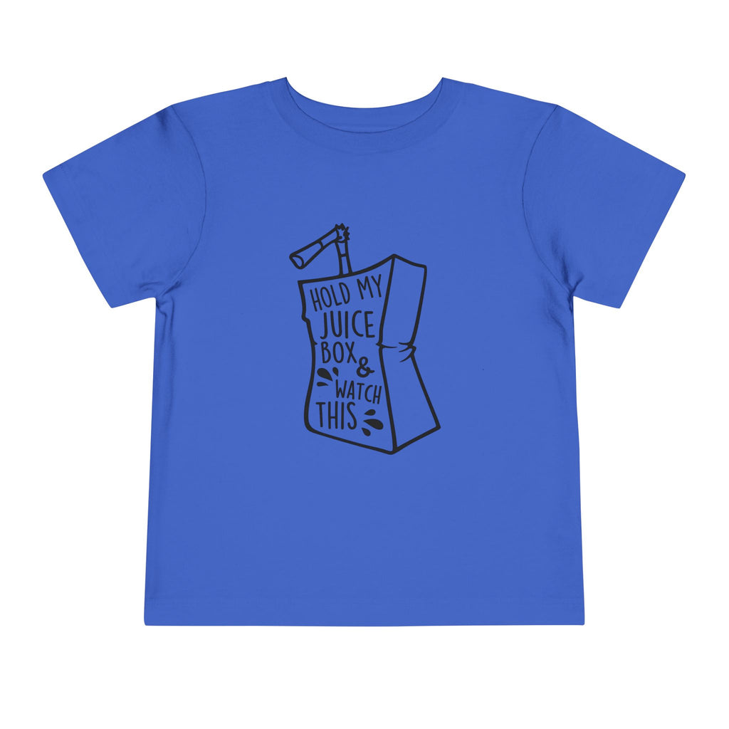 Hold My Juice Box and Watch This Youth Tee | Funny Kids Graphic T-Shirt | Cr8tive Designs