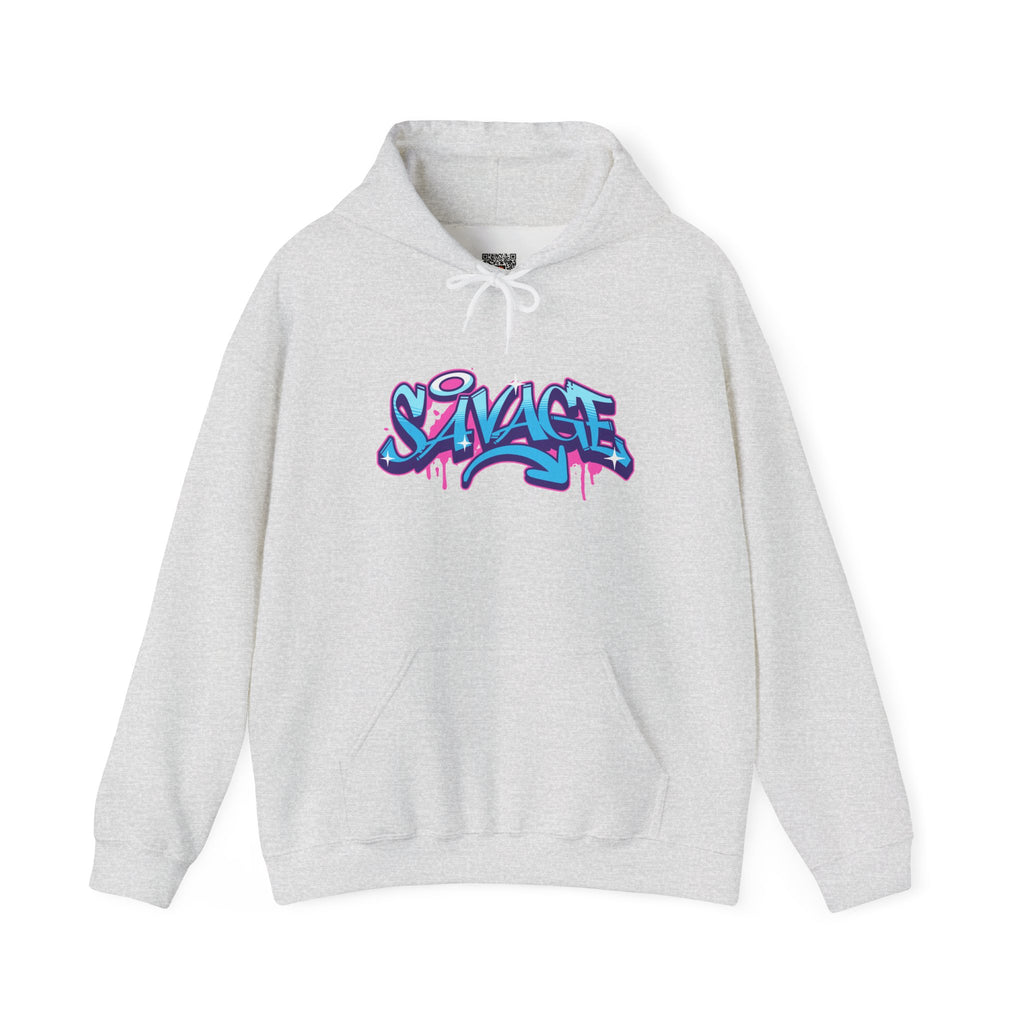 Savage | Colorful Graffiti Streetwear Hoodie | Cr8tive Designs