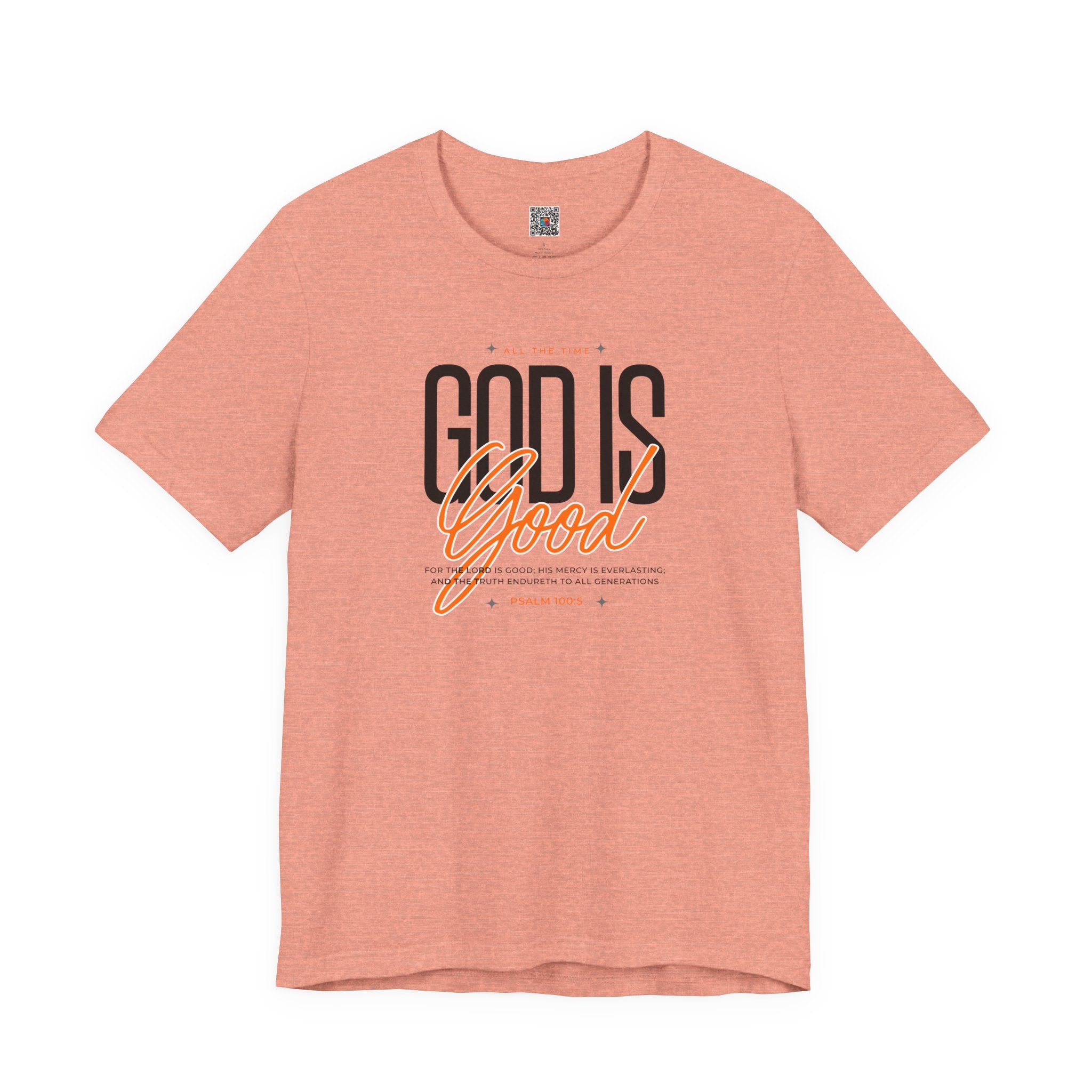 God Is Good T-Shirt | Inspirational Christian Faith Tee | Cr8tive Designs